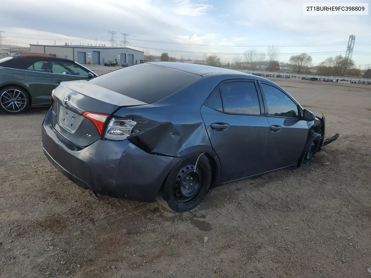 2T1BURHE9FC398809 2015 Toyota Corolla L