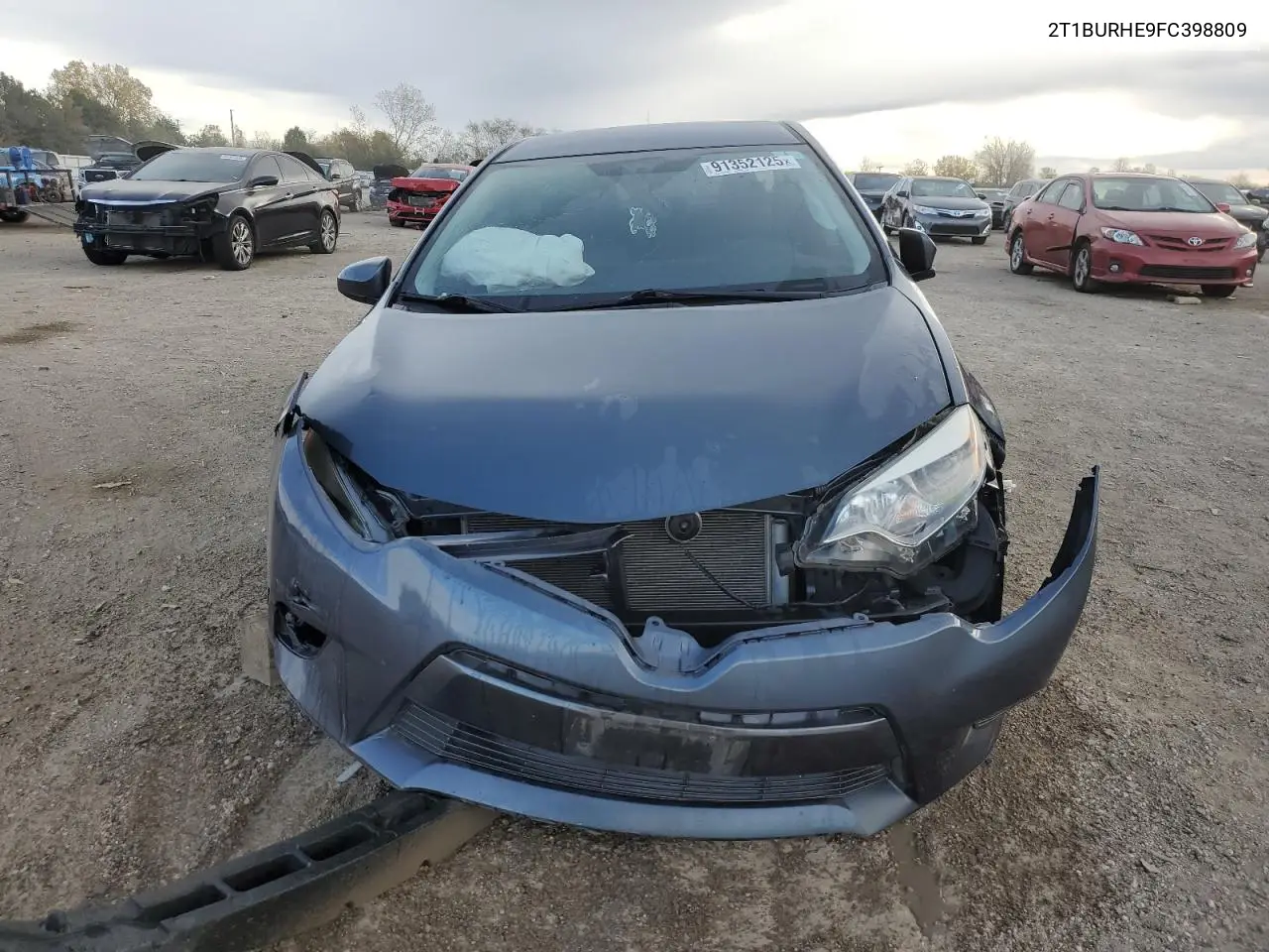 2T1BURHE9FC398809 2015 Toyota Corolla L