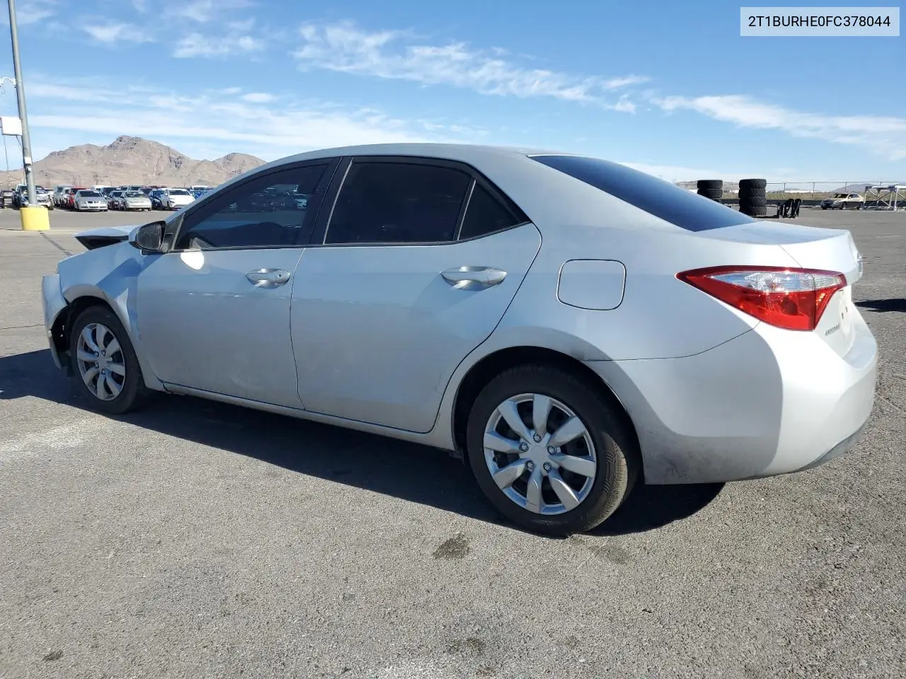 2T1BURHE0FC378044 2015 Toyota Corolla L