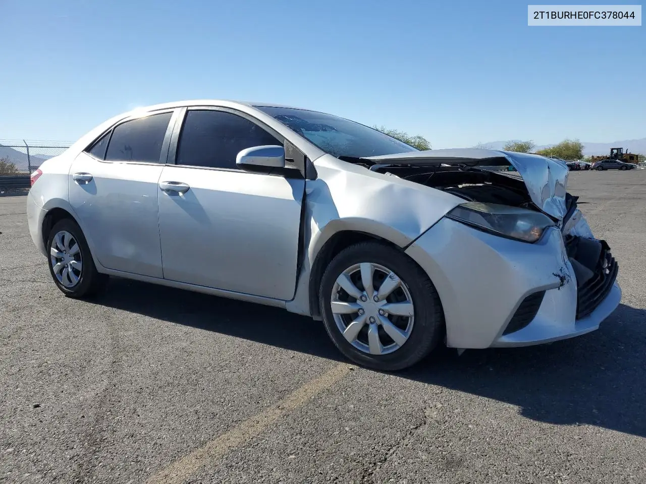2T1BURHE0FC378044 2015 Toyota Corolla L