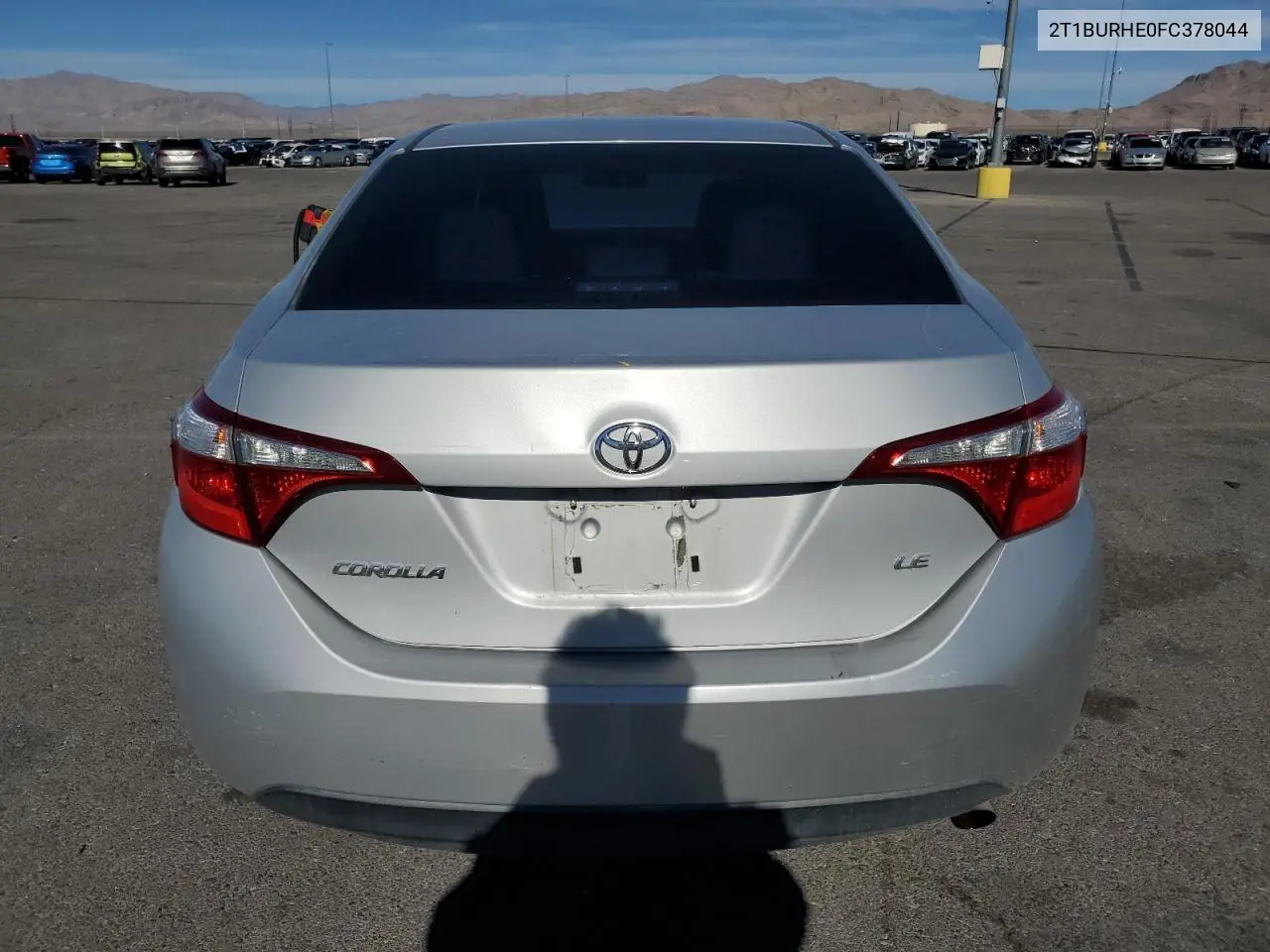 2T1BURHE0FC378044 2015 Toyota Corolla L