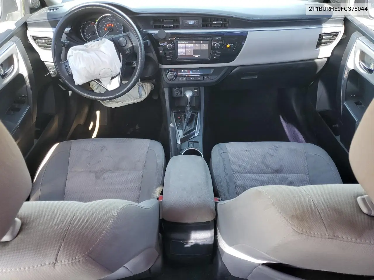 2T1BURHE0FC378044 2015 Toyota Corolla L