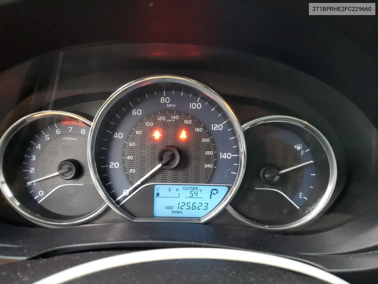 2T1BPRHE2FC229660 2015 Toyota Corolla Eco