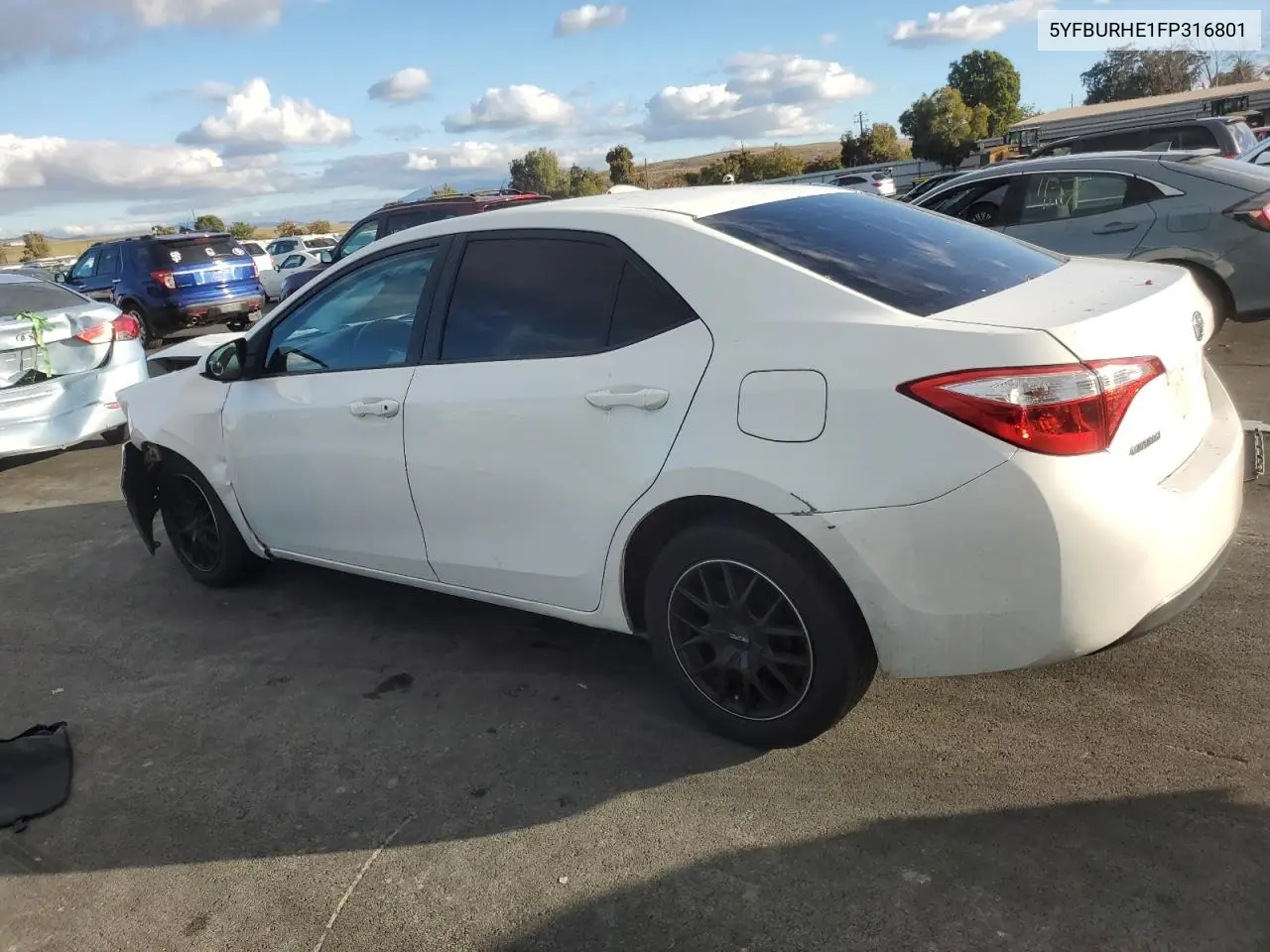 5YFBURHE1FP316801 2015 Toyota Corolla L