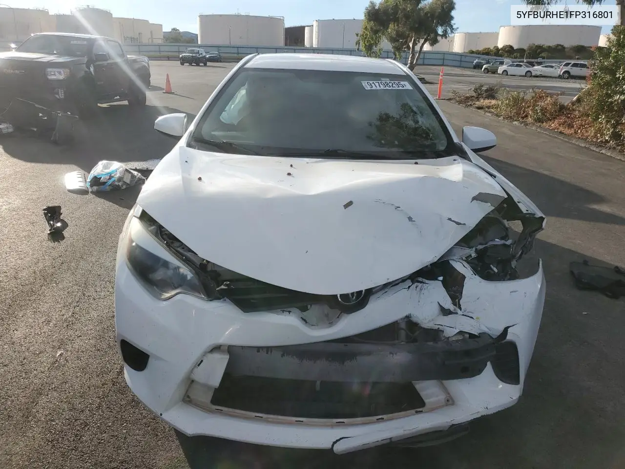 5YFBURHE1FP316801 2015 Toyota Corolla L
