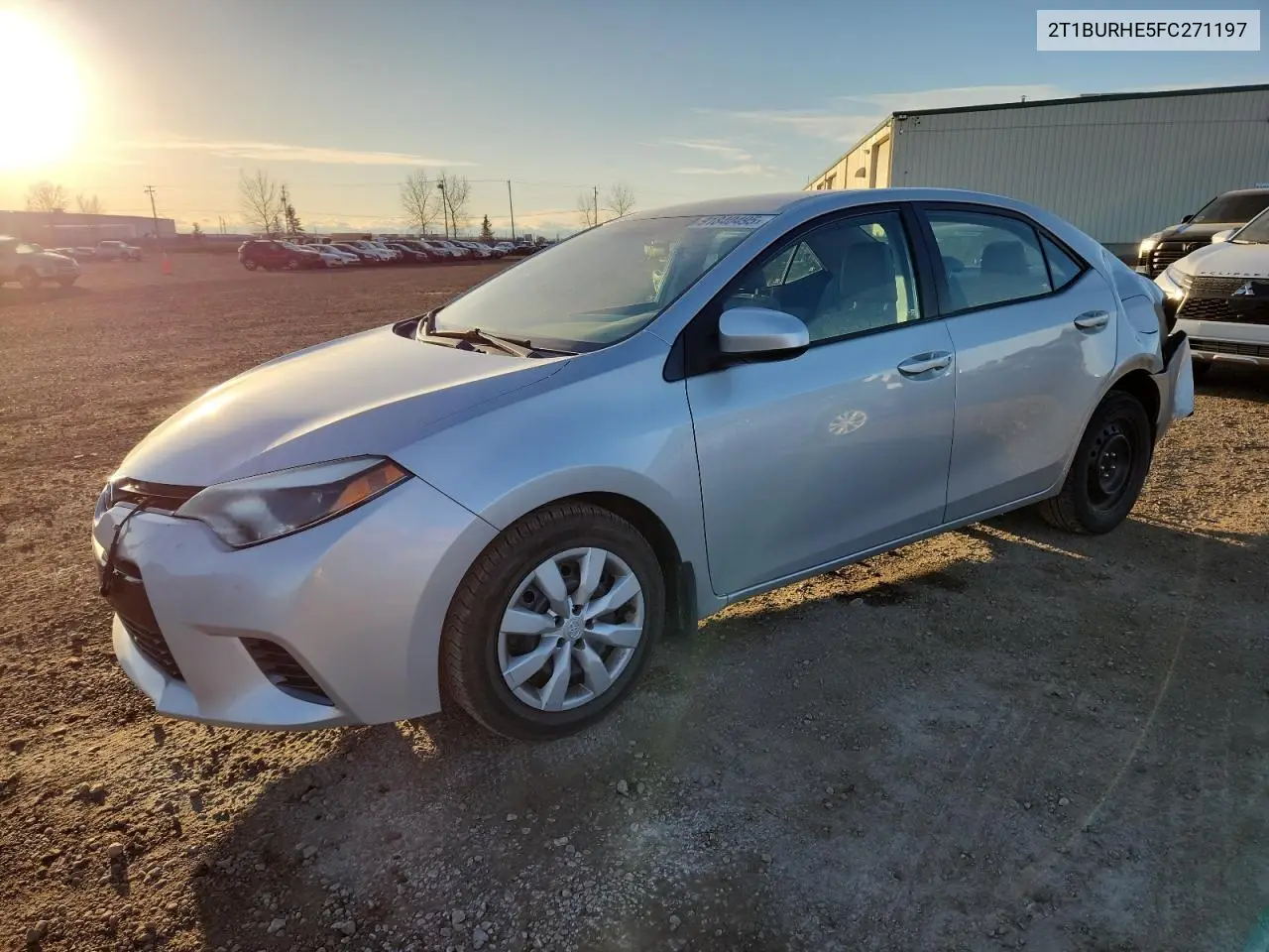 2T1BURHE5FC271197 2015 Toyota Corolla L