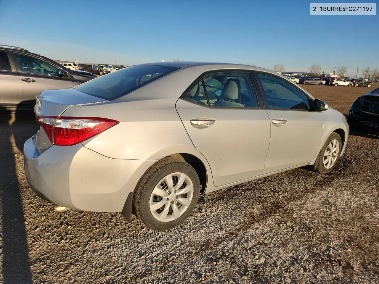 2T1BURHE5FC271197 2015 Toyota Corolla L