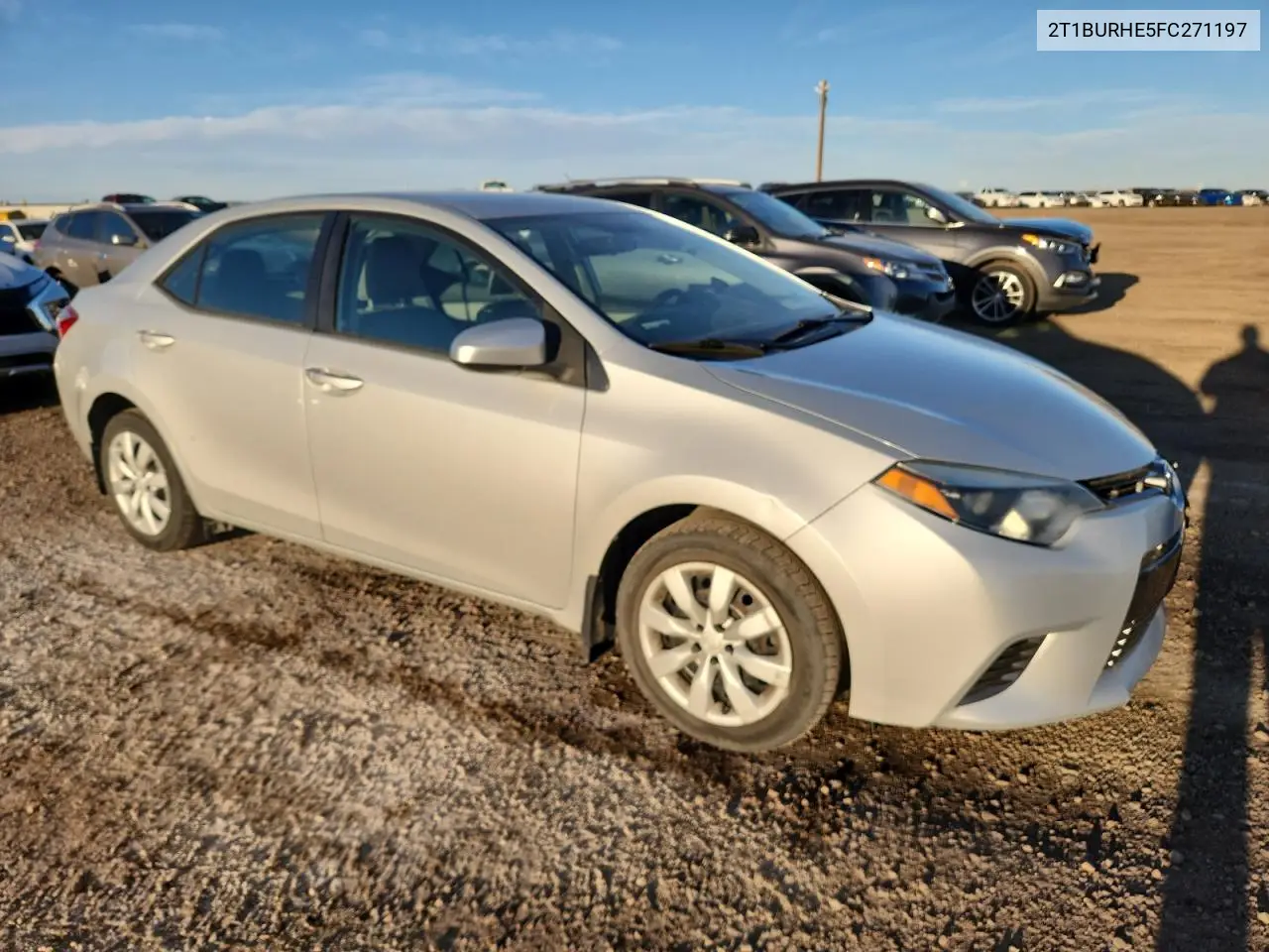 2T1BURHE5FC271197 2015 Toyota Corolla L