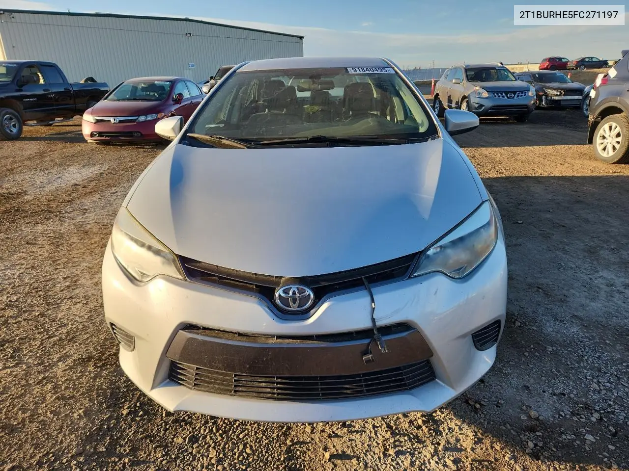 2T1BURHE5FC271197 2015 Toyota Corolla L
