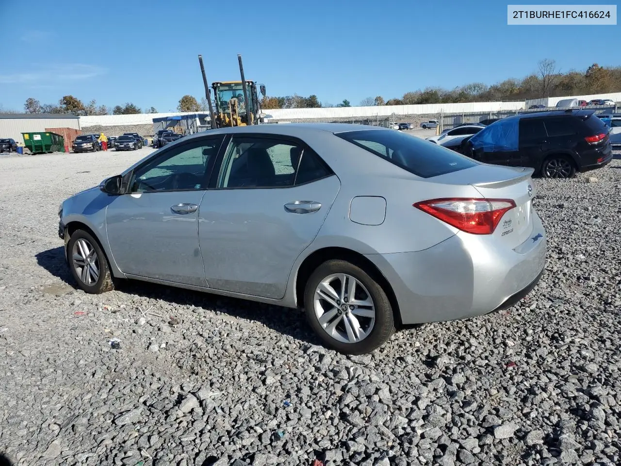 2T1BURHE1FC416624 2015 Toyota Corolla L