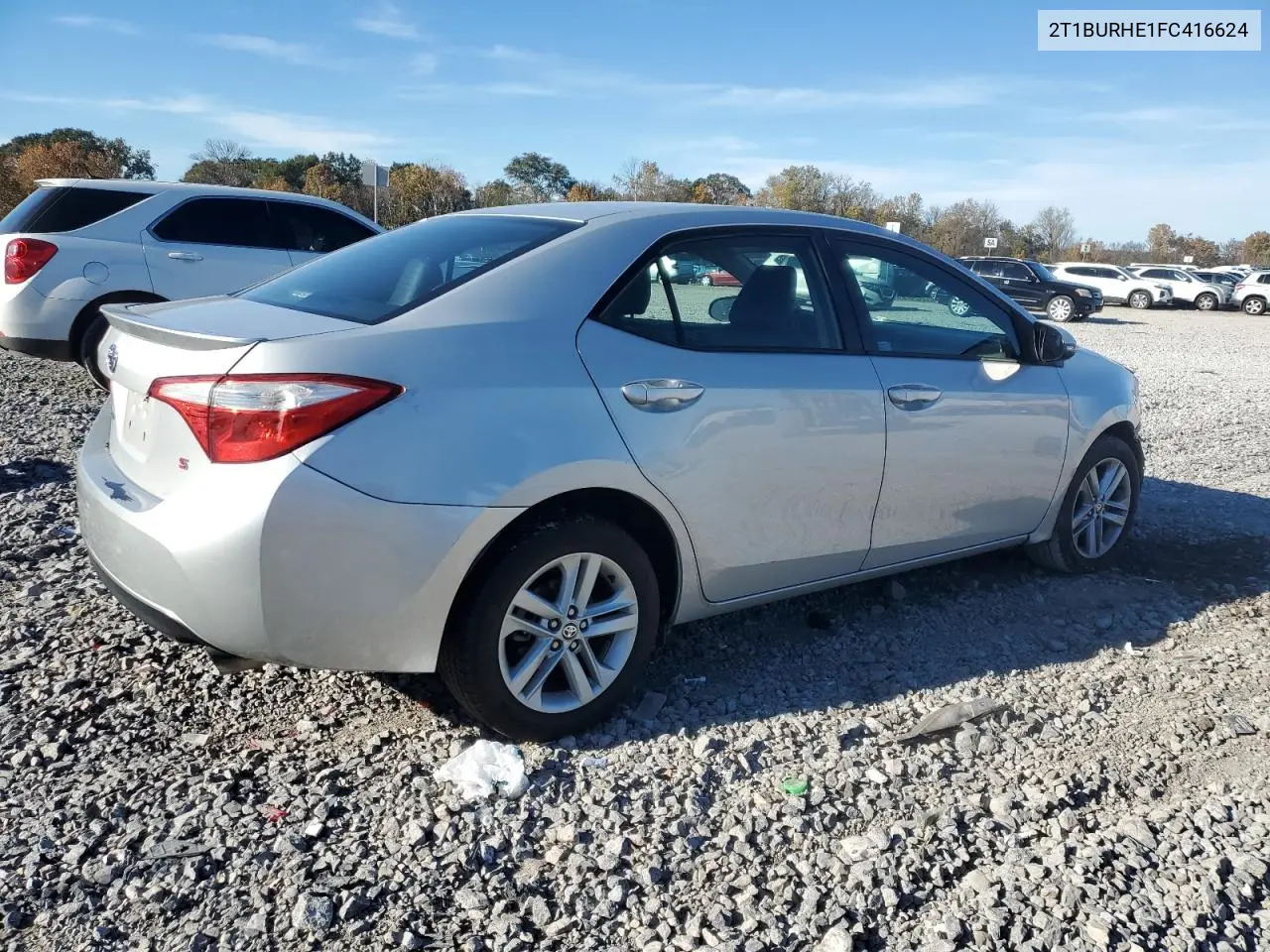 2T1BURHE1FC416624 2015 Toyota Corolla L