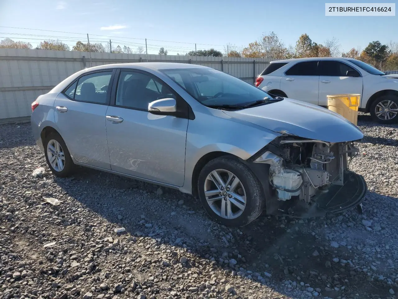 2T1BURHE1FC416624 2015 Toyota Corolla L