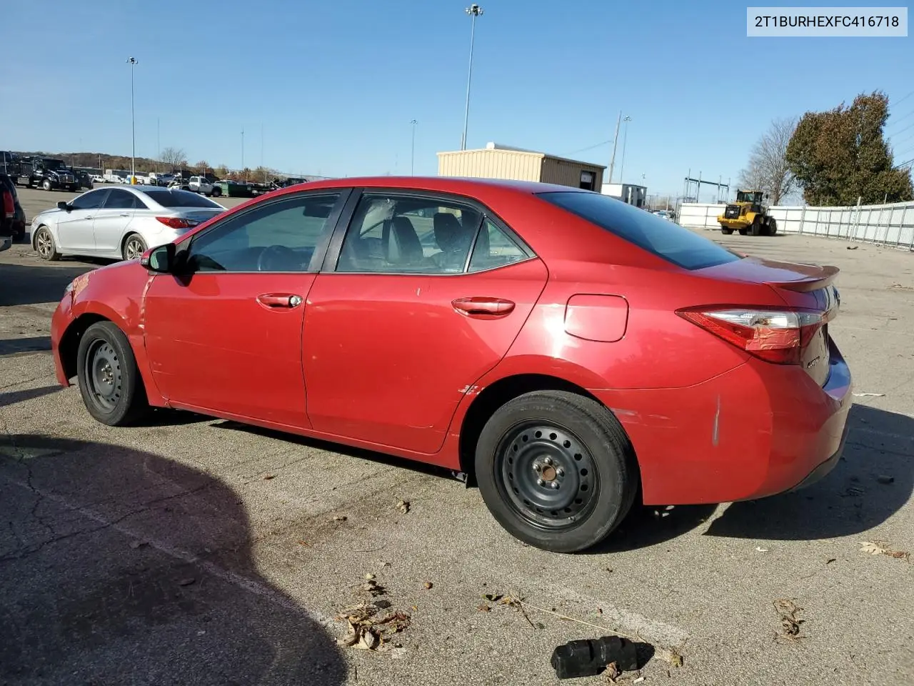 2T1BURHEXFC416718 2015 Toyota Corolla L