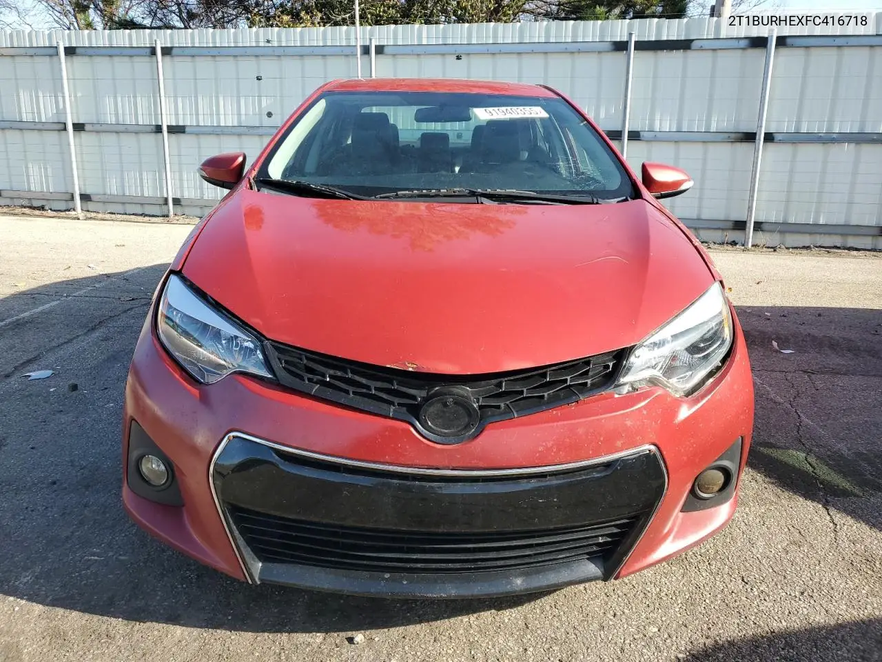 2T1BURHEXFC416718 2015 Toyota Corolla L