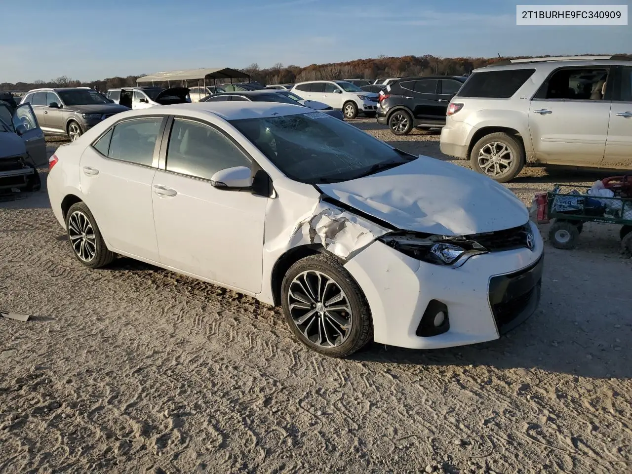2T1BURHE9FC340909 2015 Toyota Corolla L