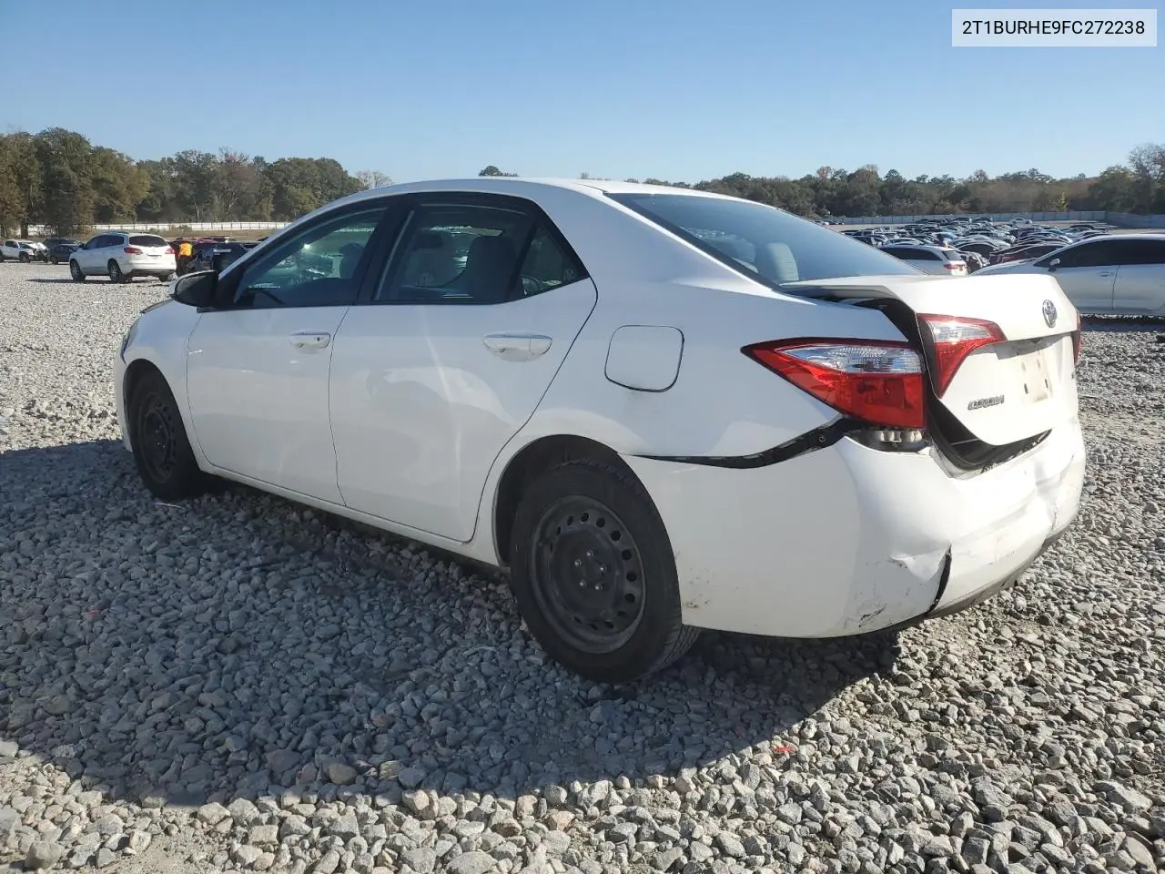 2T1BURHE9FC272238 2015 Toyota Corolla L