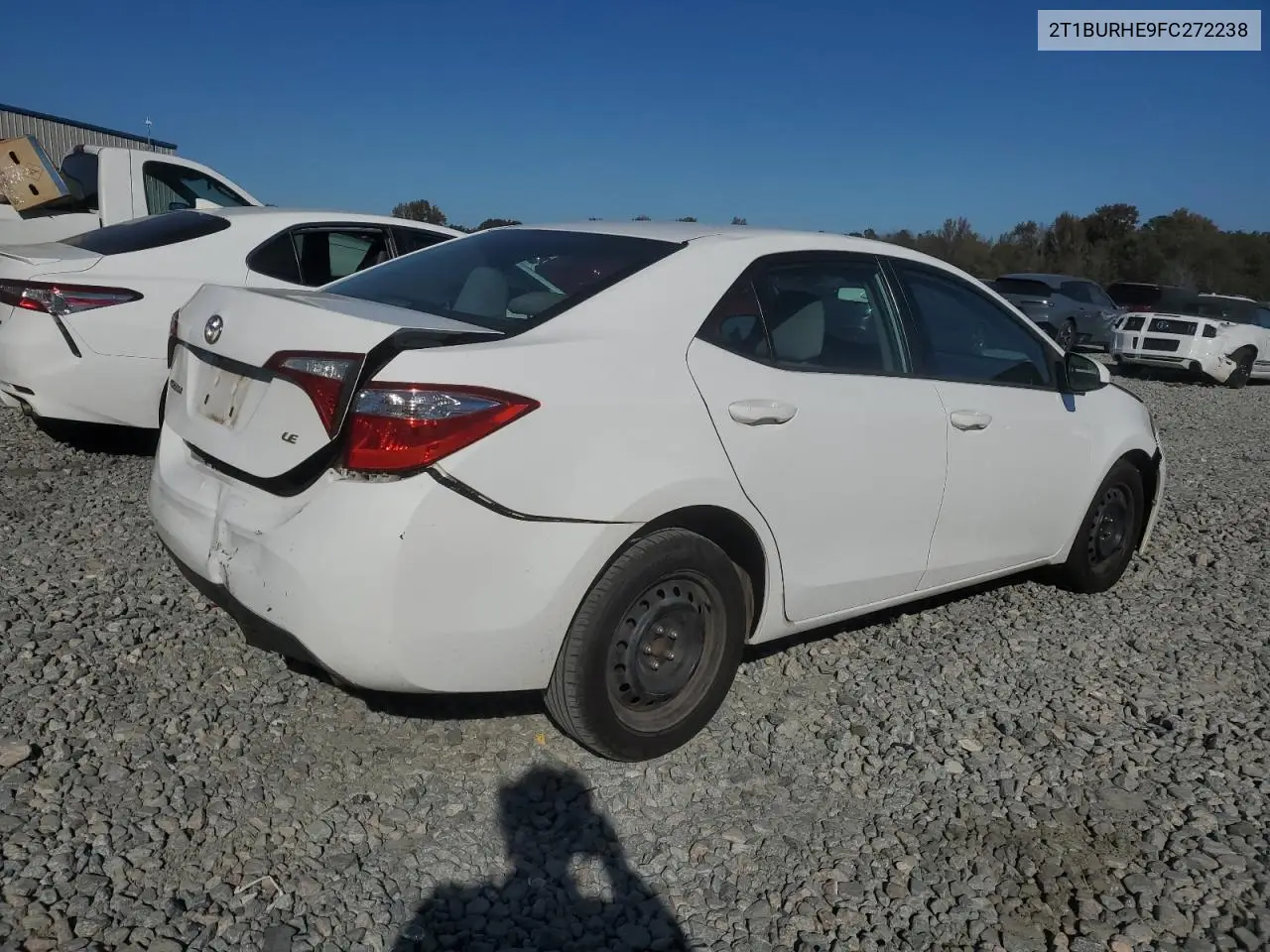 2T1BURHE9FC272238 2015 Toyota Corolla L