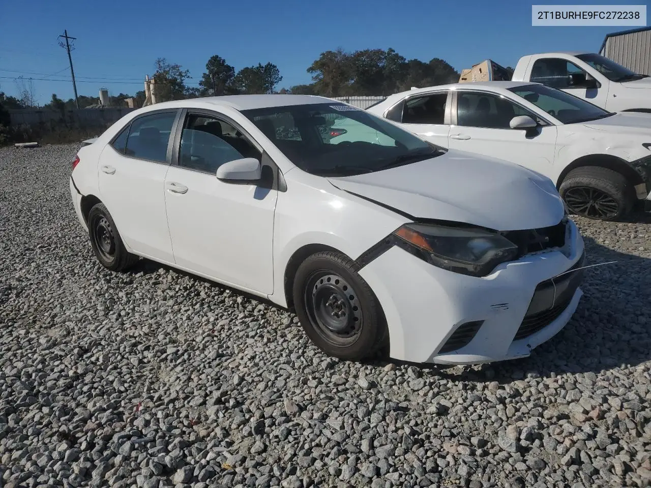 2T1BURHE9FC272238 2015 Toyota Corolla L