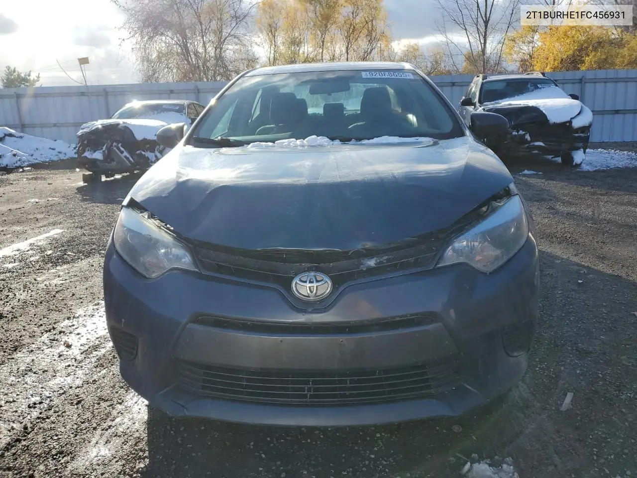 2T1BURHE1FC456931 2015 Toyota Corolla L