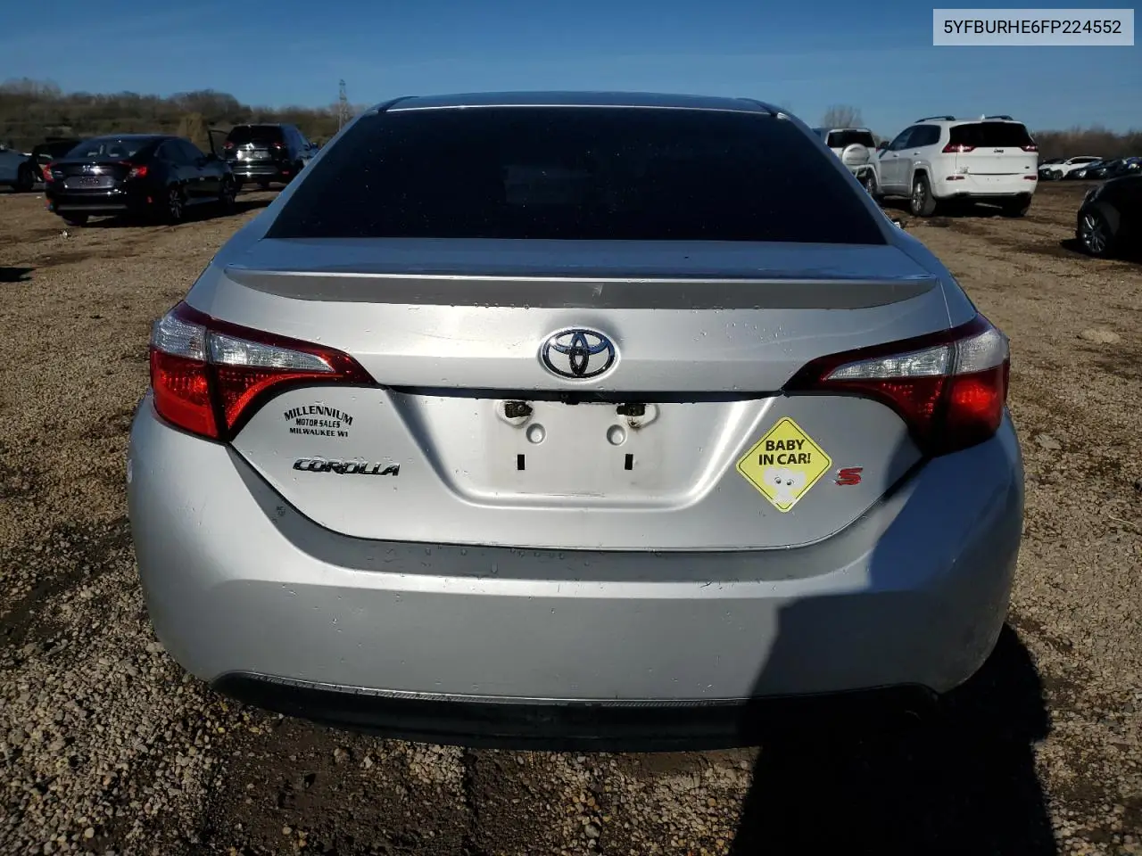 5YFBURHE6FP224552 2015 Toyota Corolla L