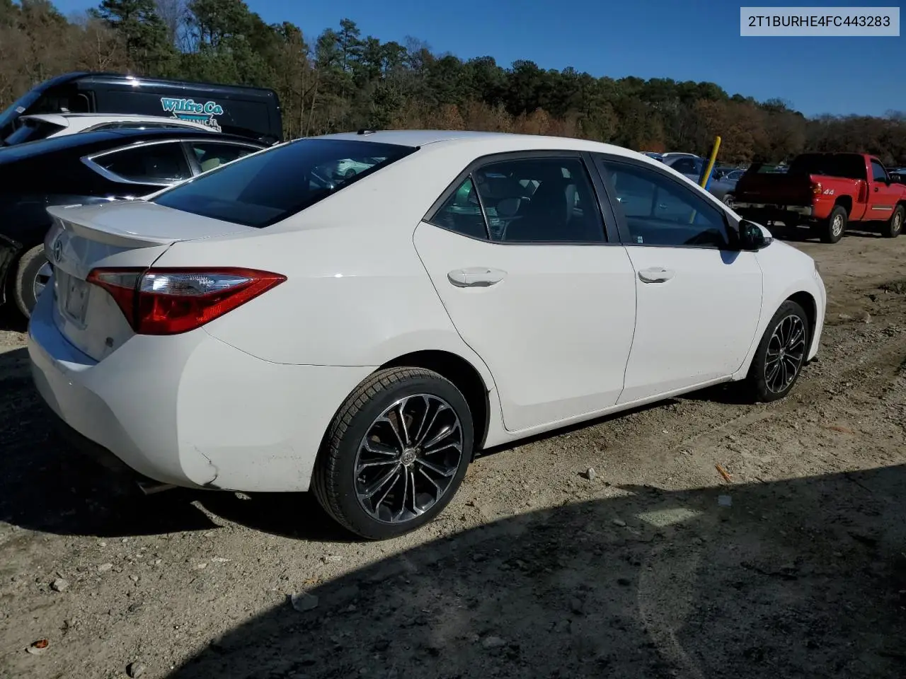 2T1BURHE4FC443283 2015 Toyota Corolla L