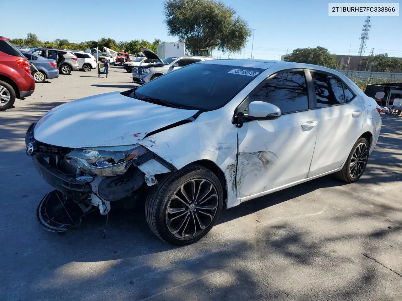 2T1BURHE7FC338866 2015 Toyota Corolla L