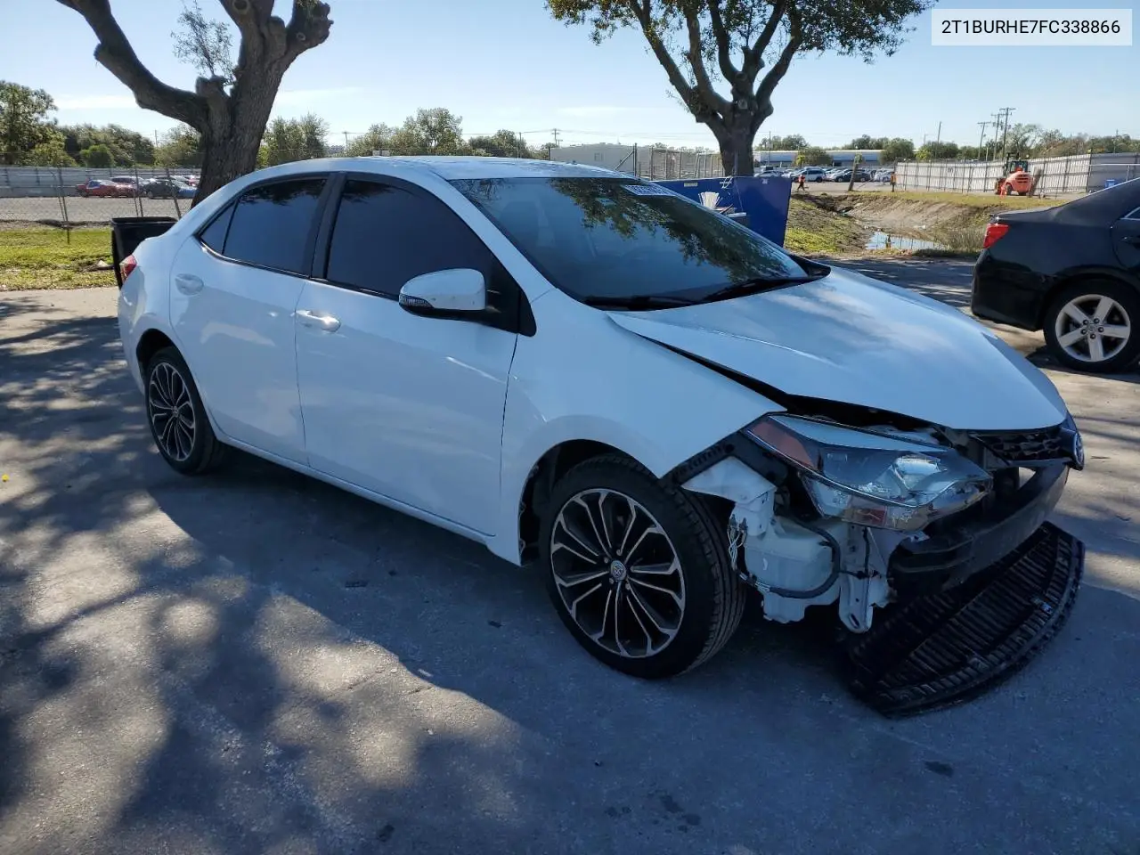 2T1BURHE7FC338866 2015 Toyota Corolla L