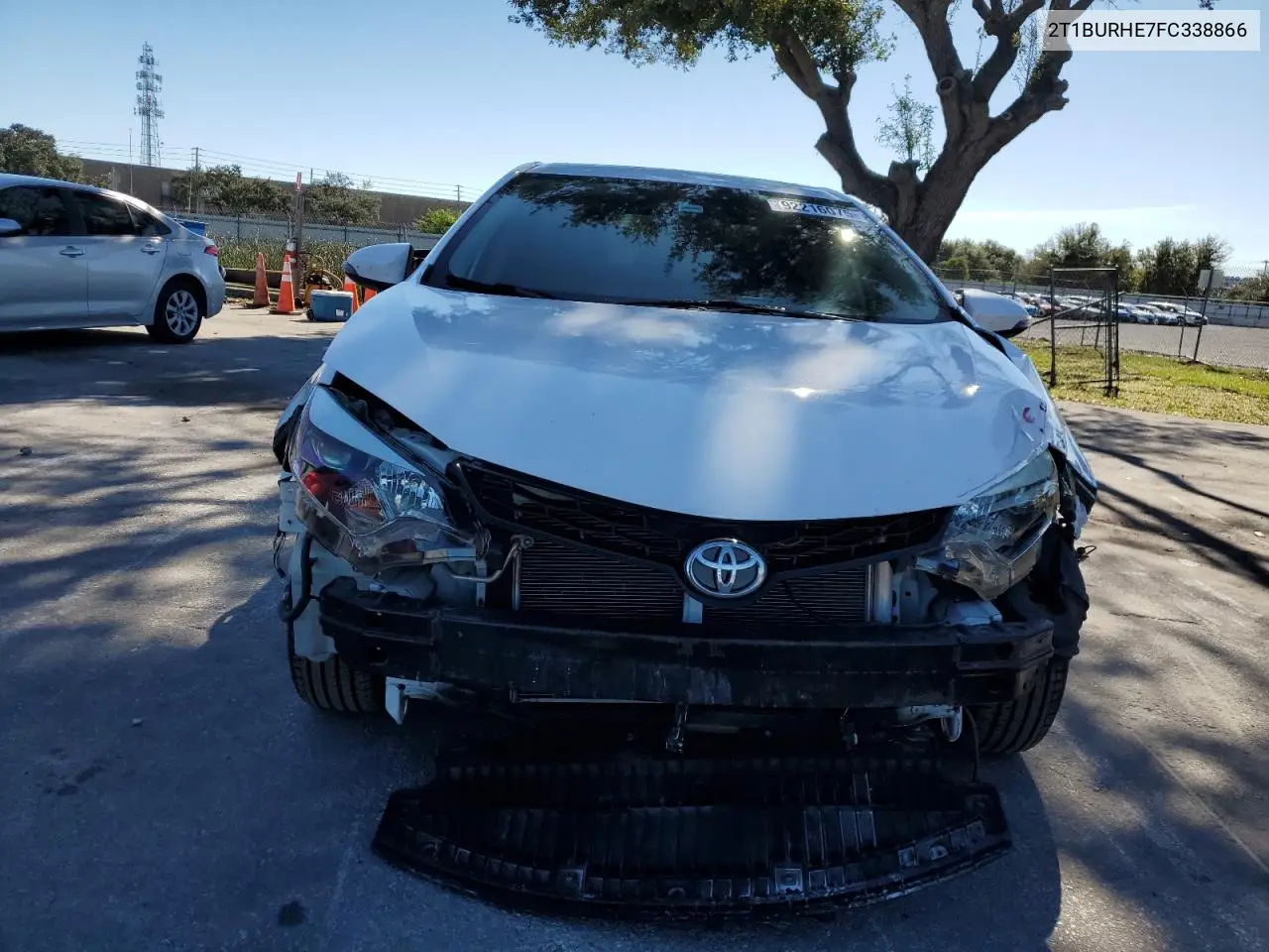 2T1BURHE7FC338866 2015 Toyota Corolla L