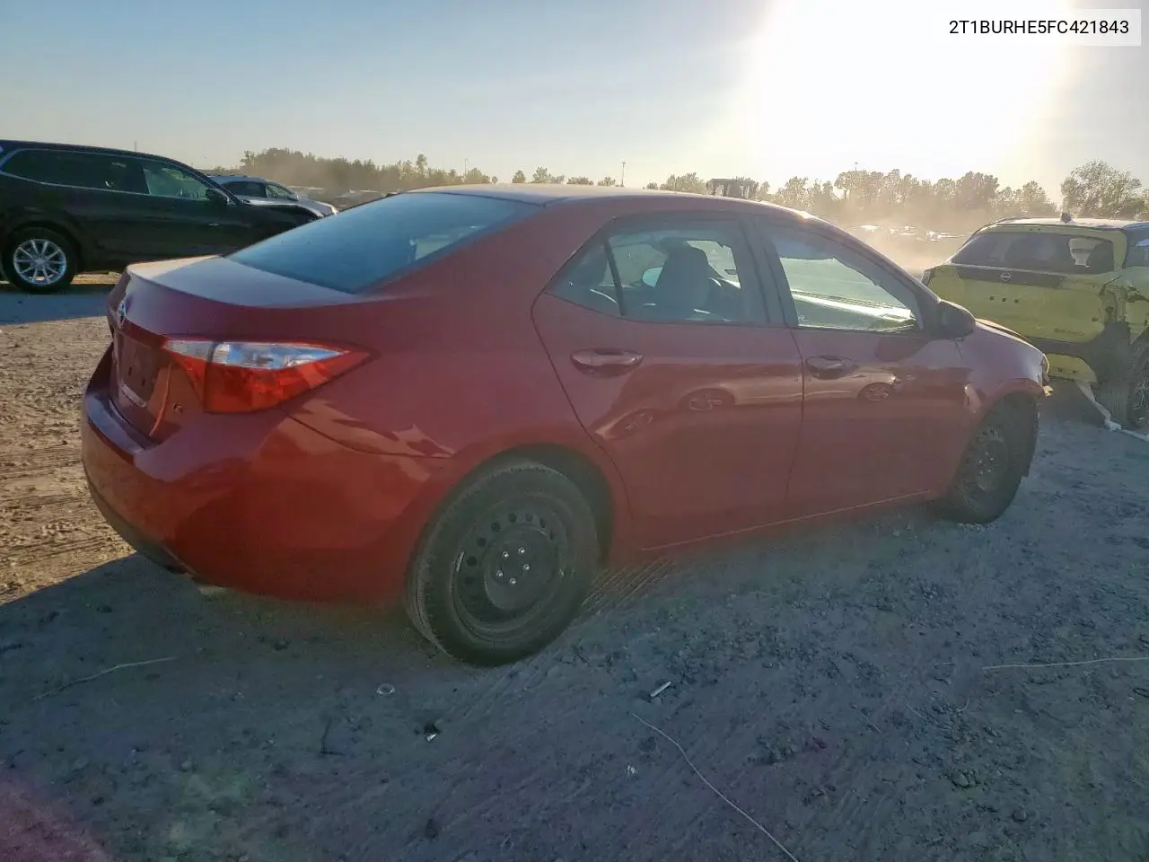 2T1BURHE5FC421843 2015 Toyota Corolla L