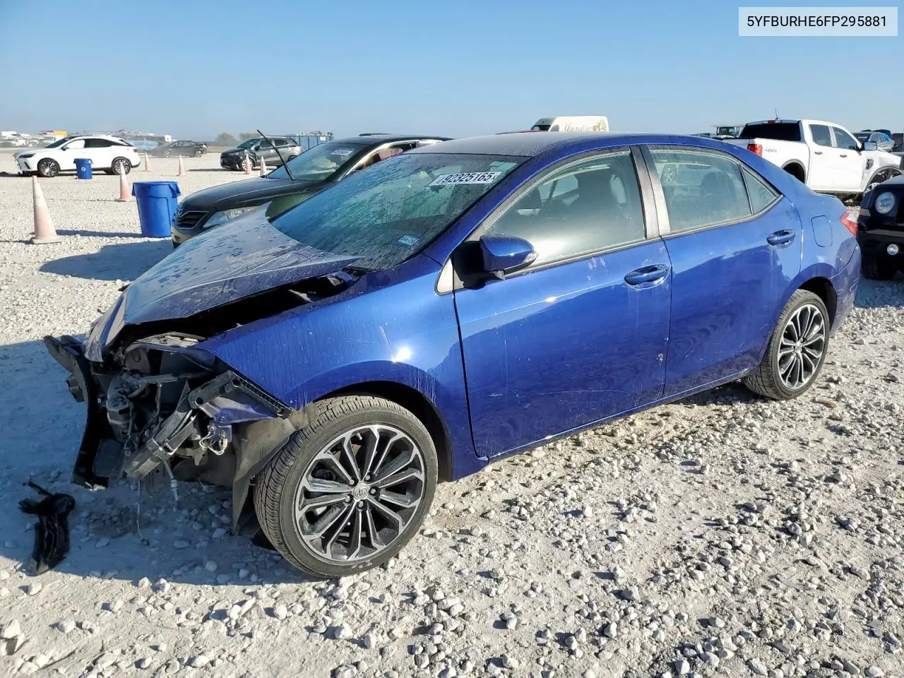5YFBURHE6FP295881 2015 Toyota Corolla L