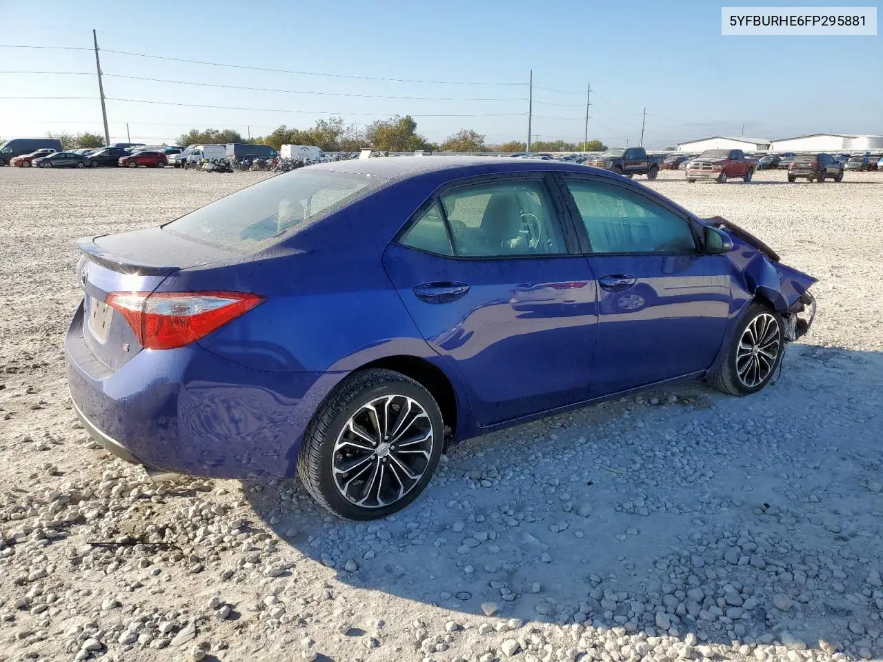 5YFBURHE6FP295881 2015 Toyota Corolla L