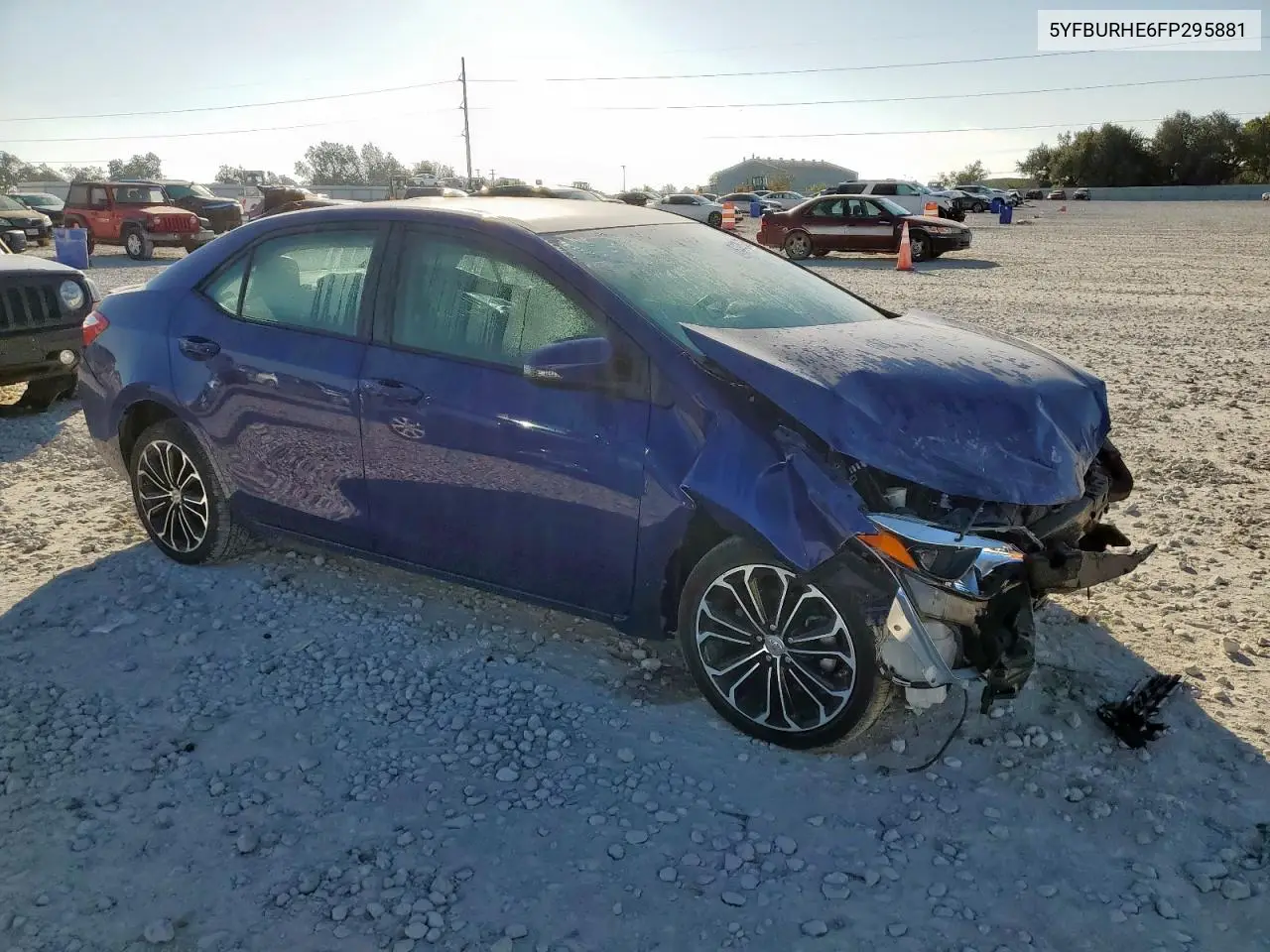5YFBURHE6FP295881 2015 Toyota Corolla L