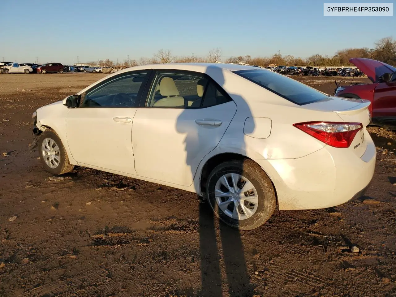 5YFBPRHE4FP353090 2015 Toyota Corolla Eco