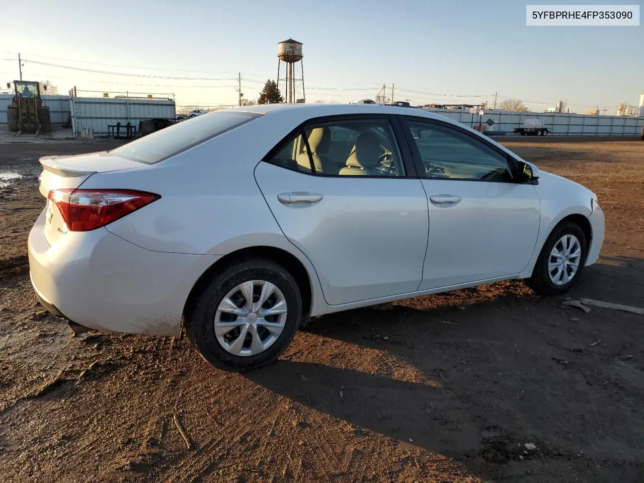5YFBPRHE4FP353090 2015 Toyota Corolla Eco