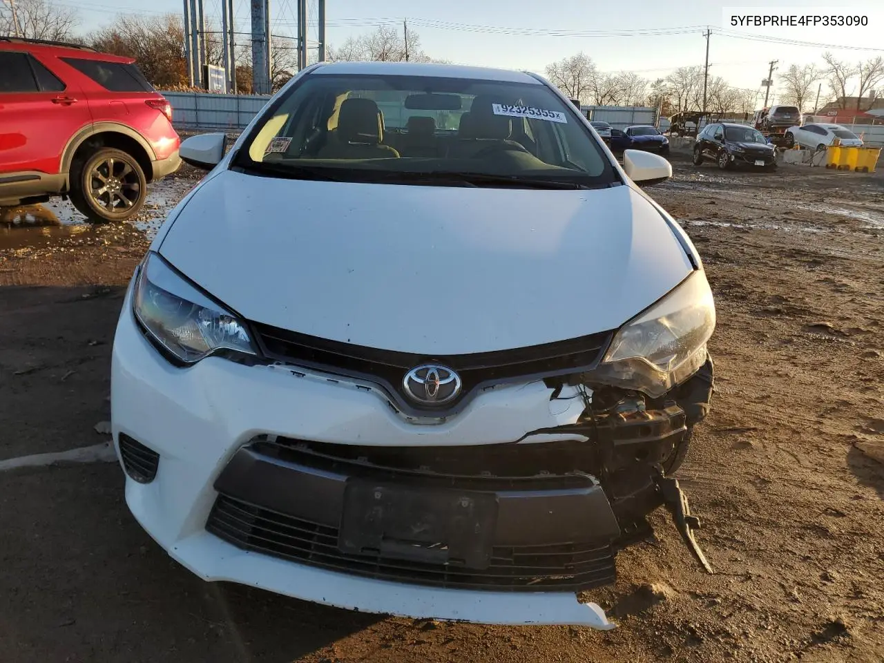 5YFBPRHE4FP353090 2015 Toyota Corolla Eco