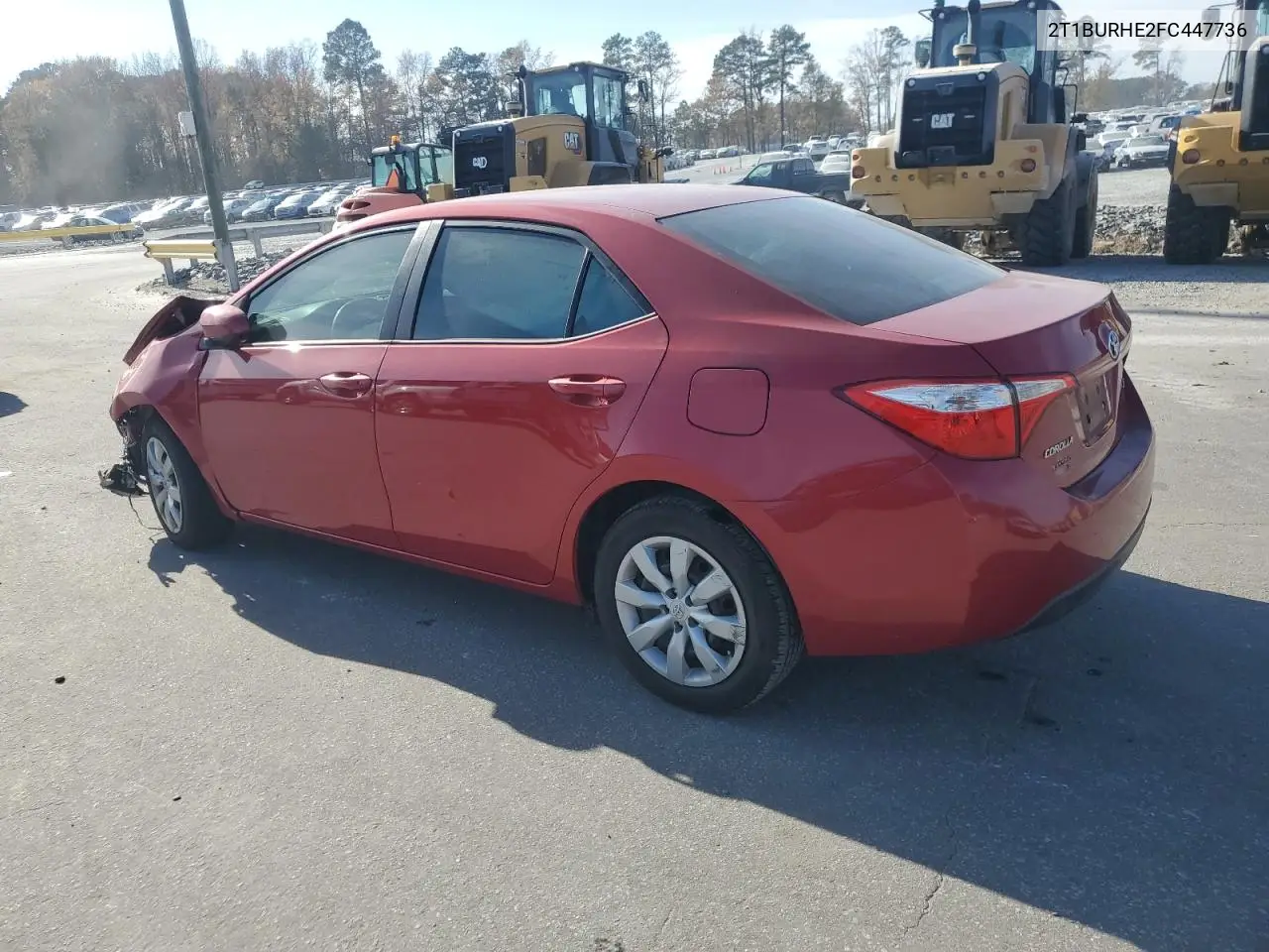 2T1BURHE2FC447736 2015 Toyota Corolla L