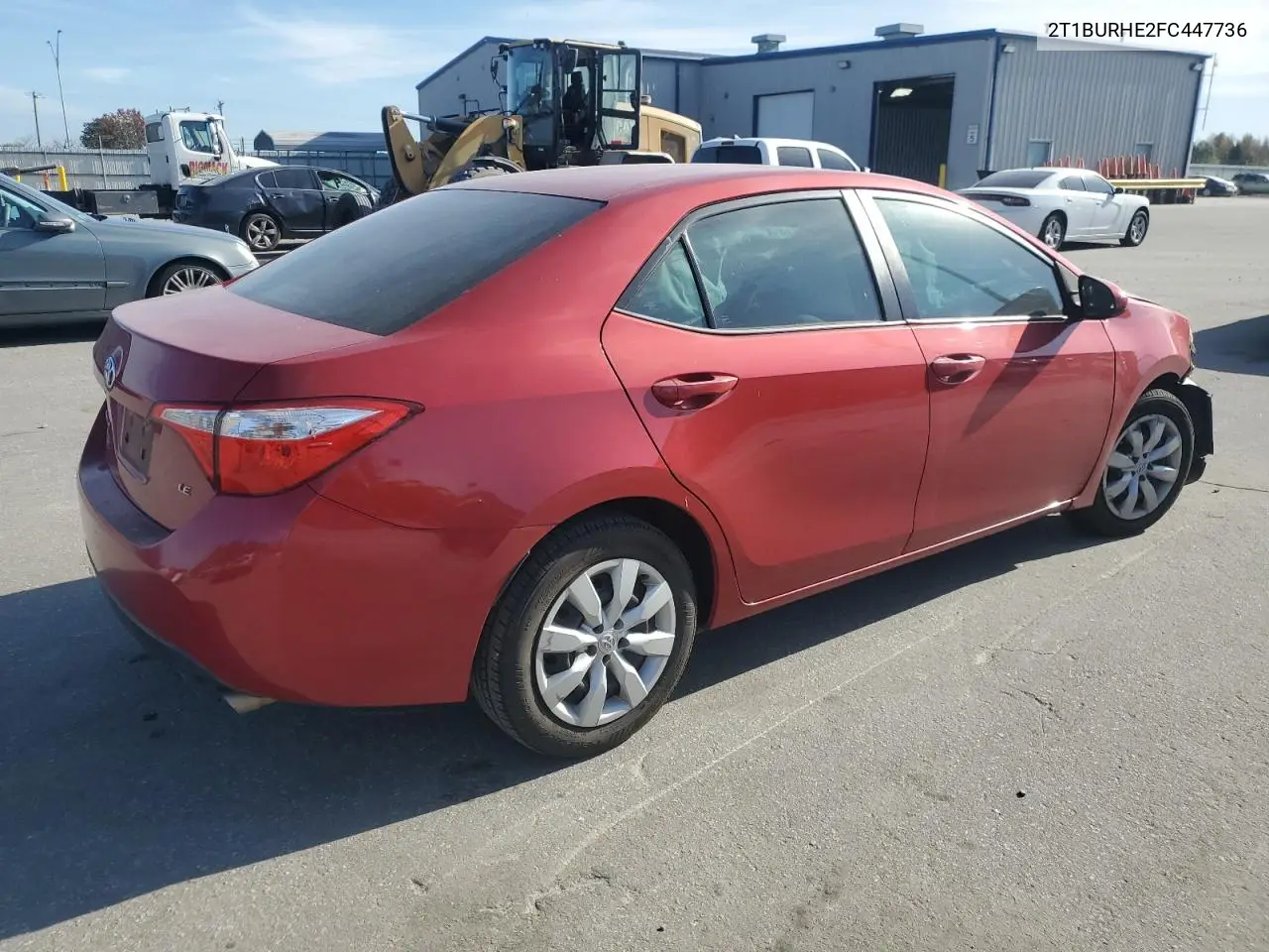 2T1BURHE2FC447736 2015 Toyota Corolla L