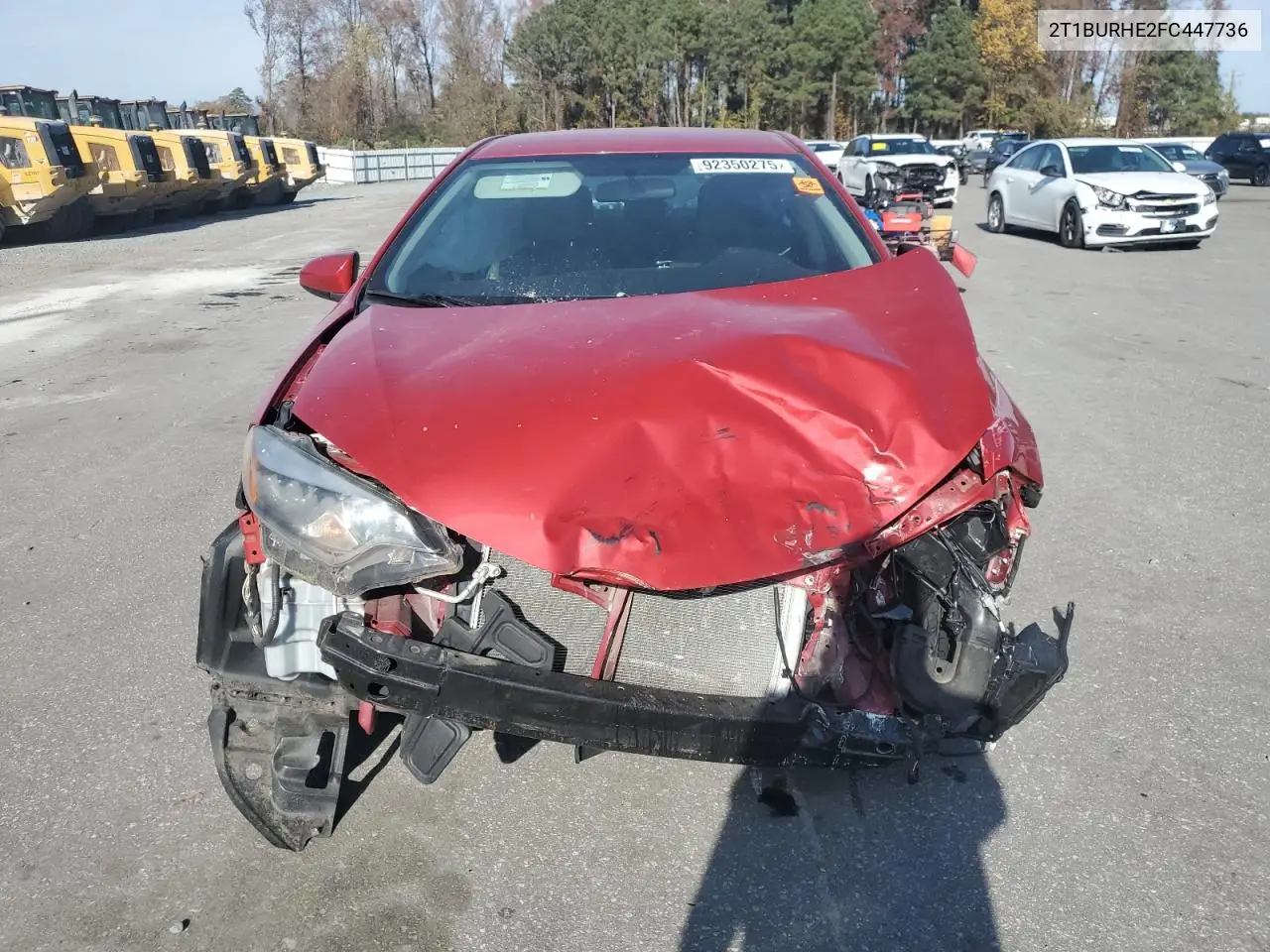 2T1BURHE2FC447736 2015 Toyota Corolla L