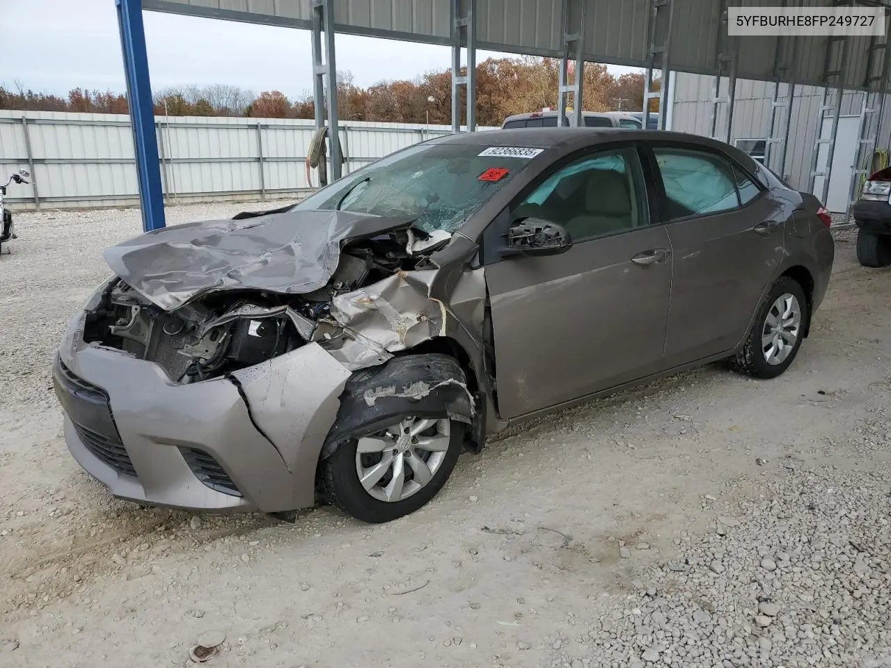 5YFBURHE8FP249727 2015 Toyota Corolla L