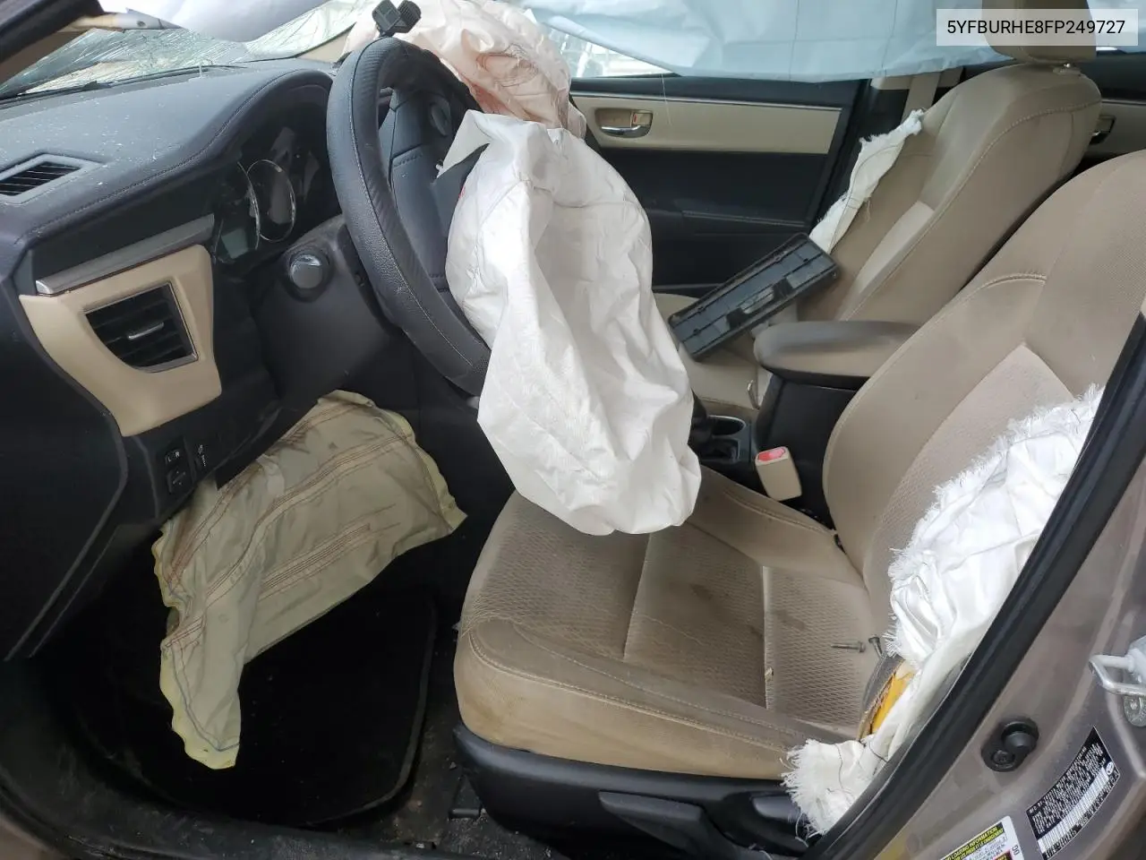 5YFBURHE8FP249727 2015 Toyota Corolla L