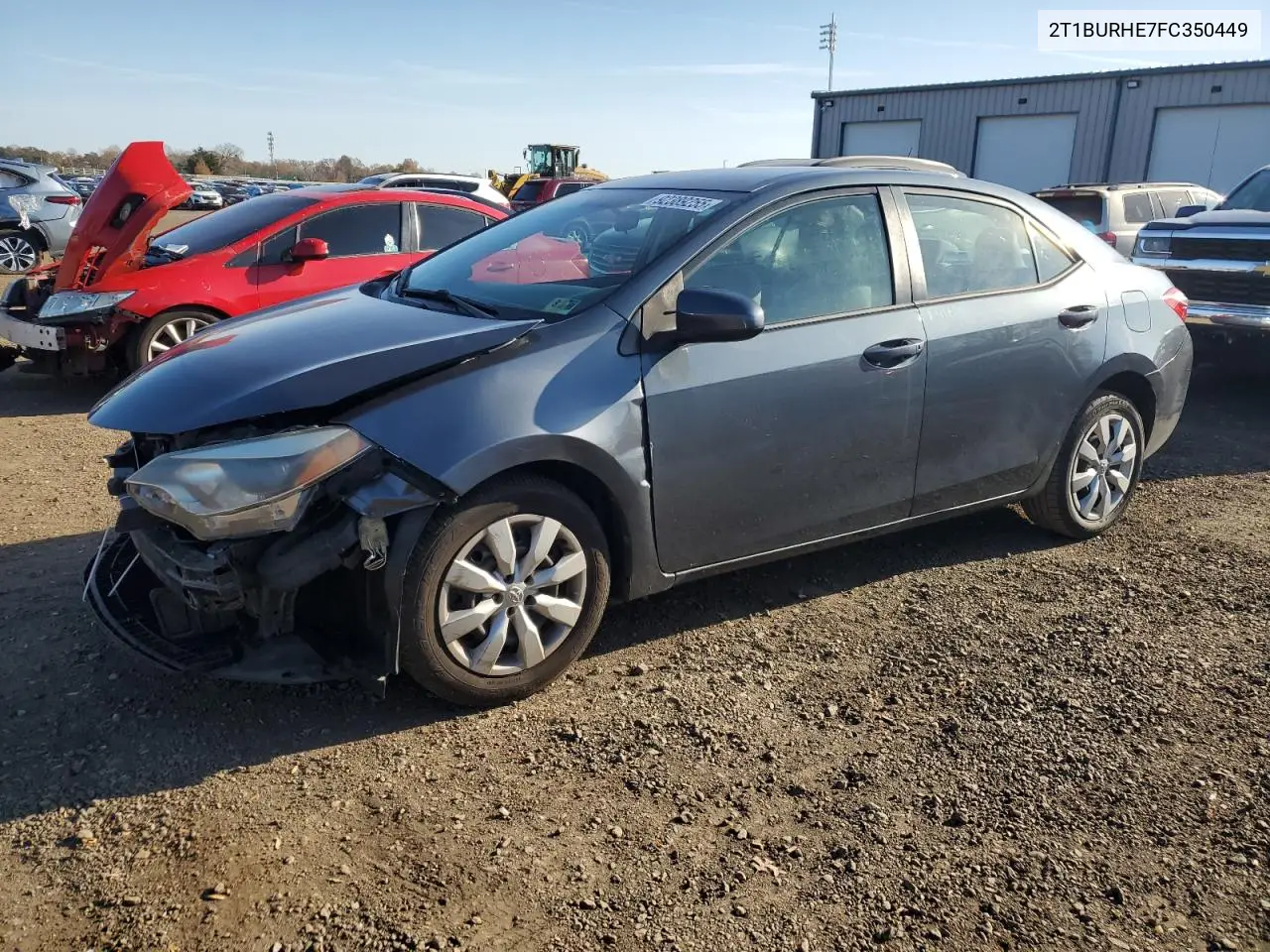2T1BURHE7FC350449 2015 Toyota Corolla L