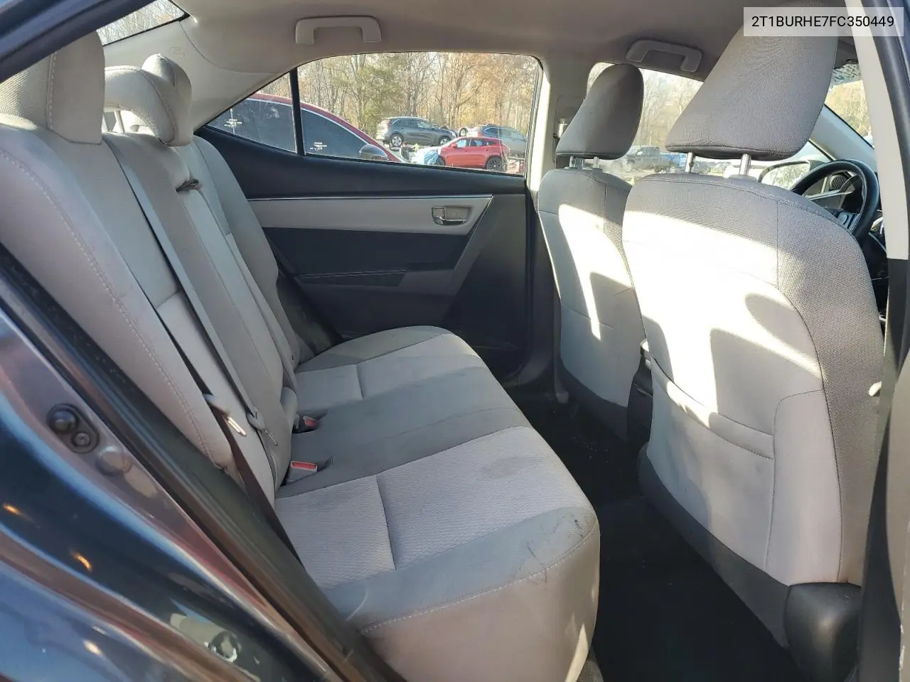2T1BURHE7FC350449 2015 Toyota Corolla L