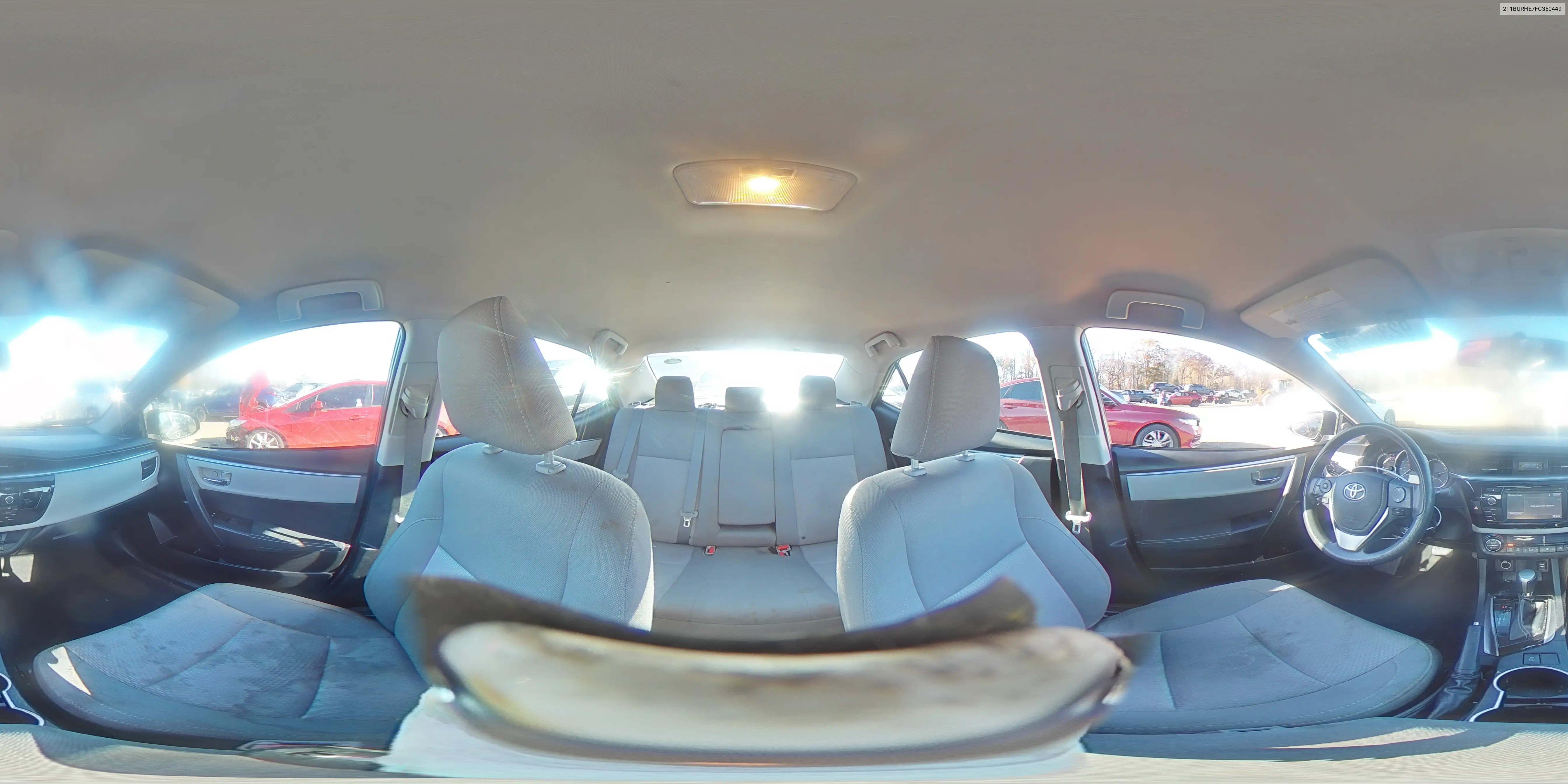 2T1BURHE7FC350449 2015 Toyota Corolla L