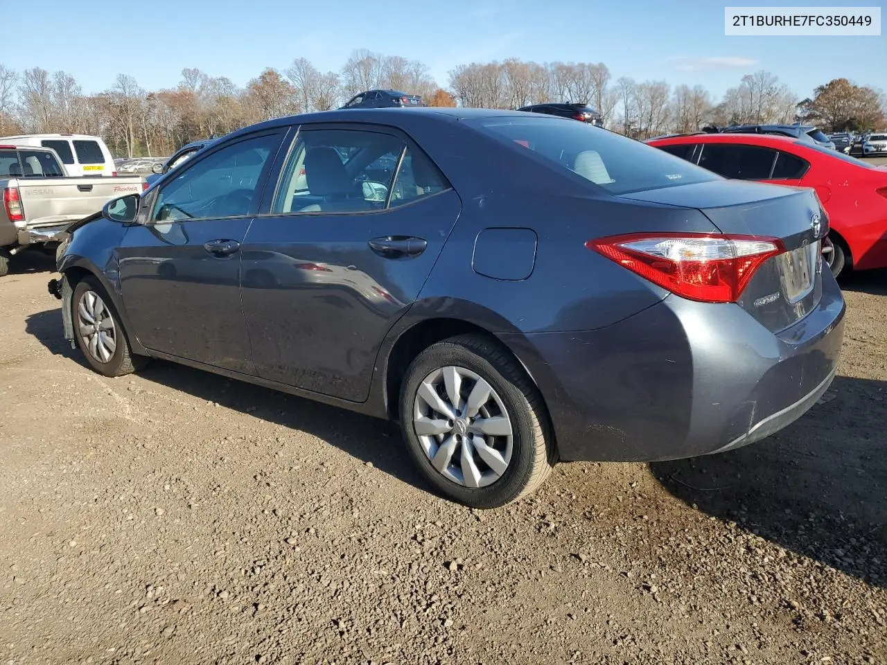 2T1BURHE7FC350449 2015 Toyota Corolla L