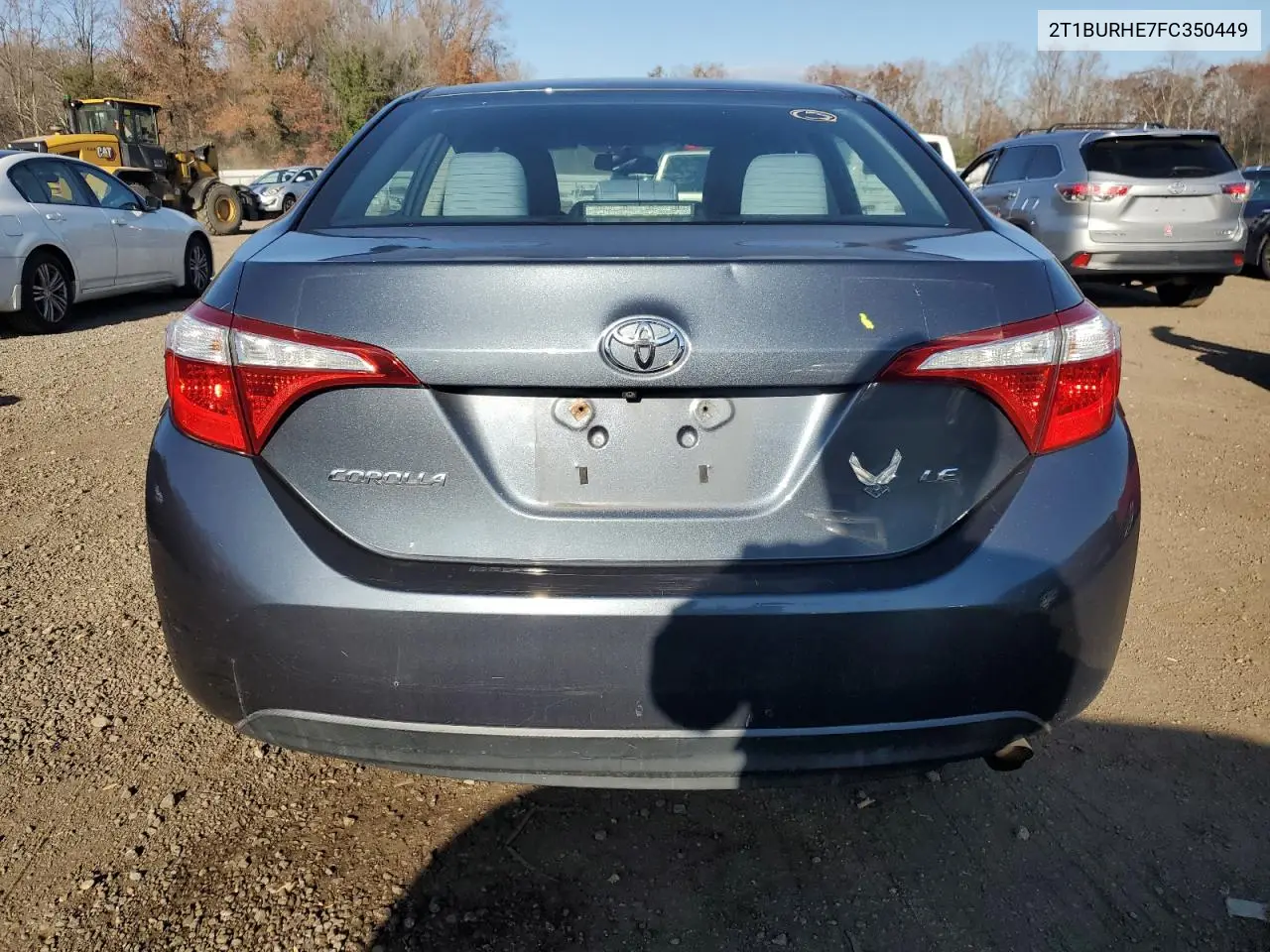 2T1BURHE7FC350449 2015 Toyota Corolla L
