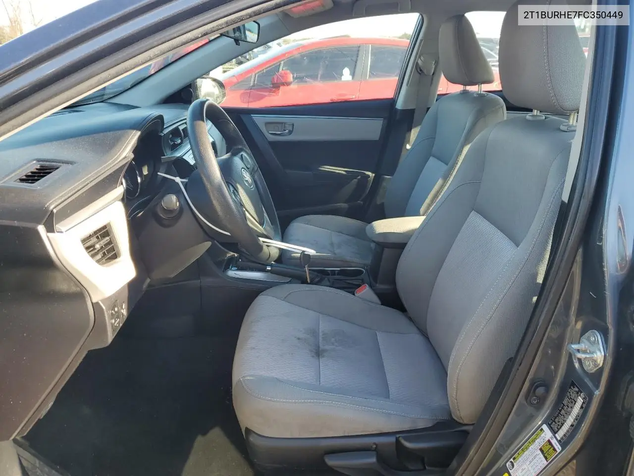 2T1BURHE7FC350449 2015 Toyota Corolla L