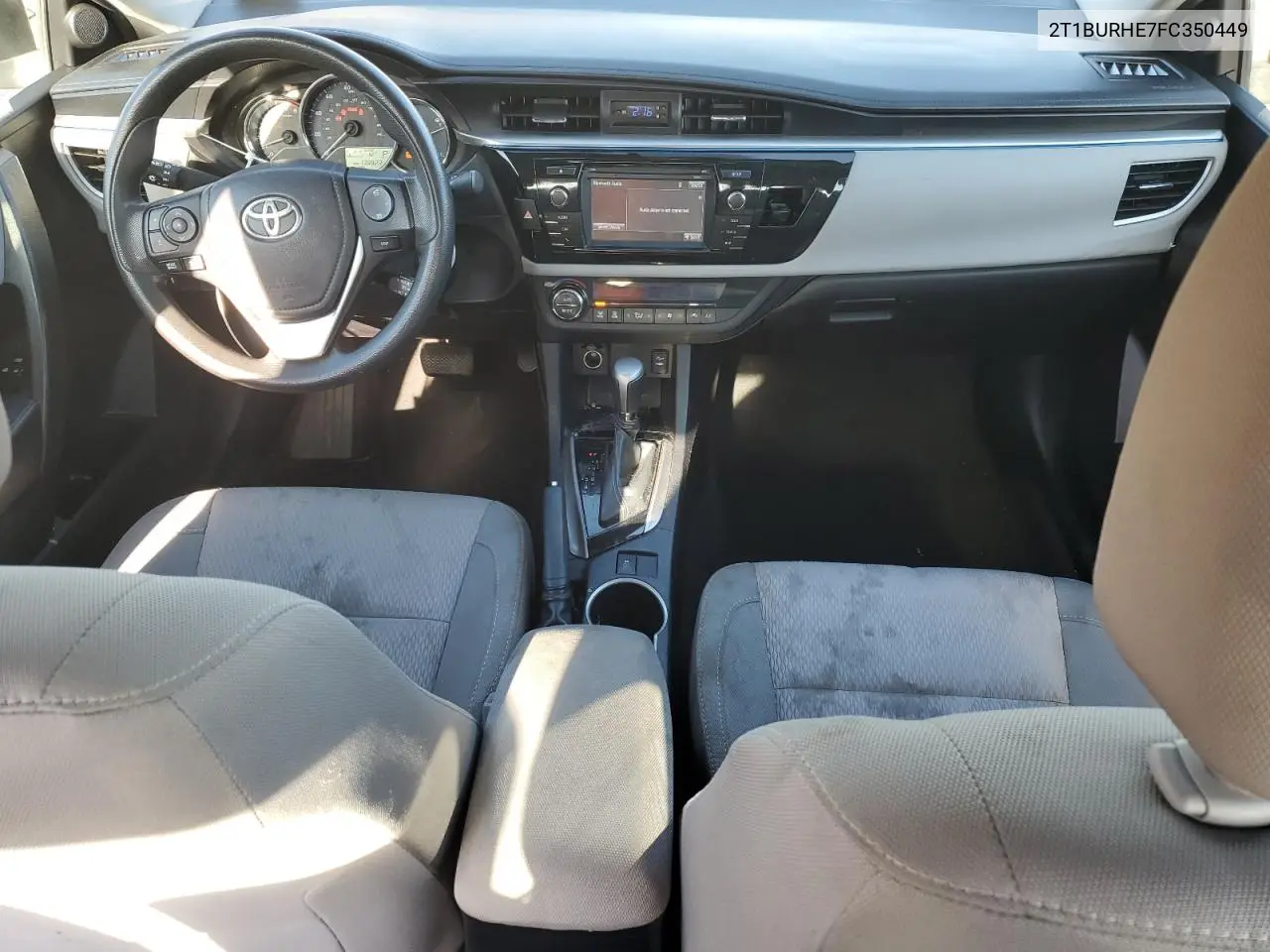 2T1BURHE7FC350449 2015 Toyota Corolla L