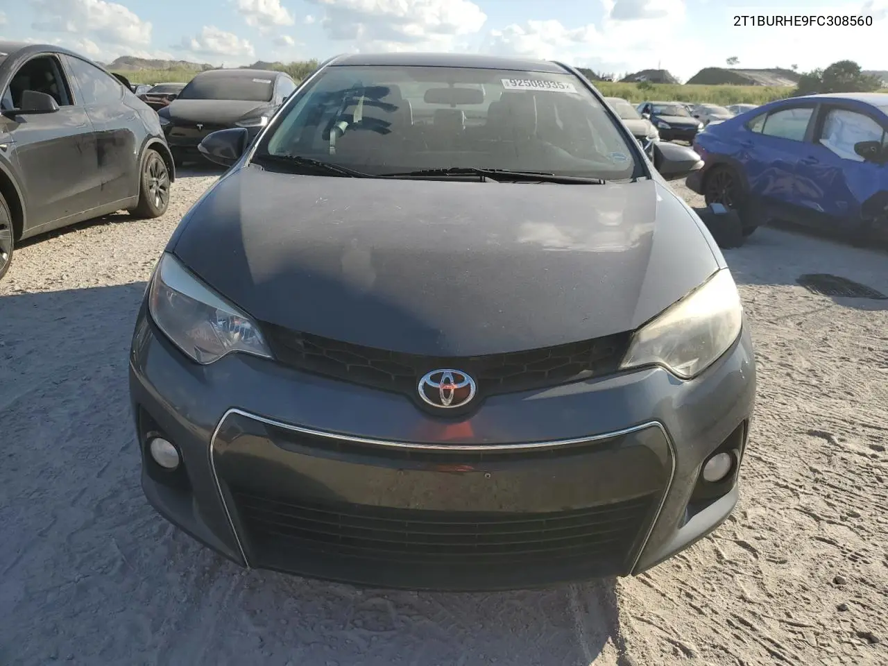2T1BURHE9FC308560 2015 Toyota Corolla L