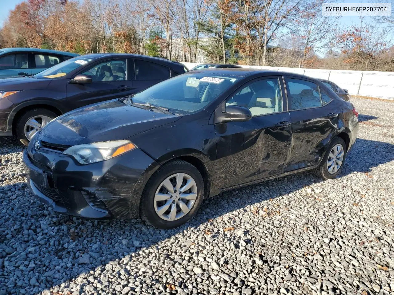 5YFBURHE6FP207704 2015 Toyota Corolla L