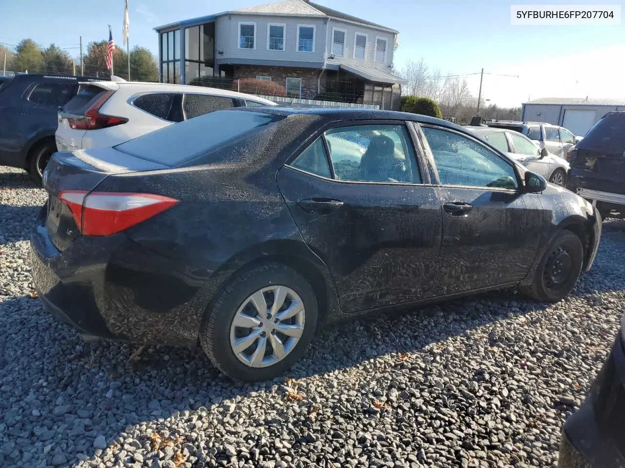 5YFBURHE6FP207704 2015 Toyota Corolla L